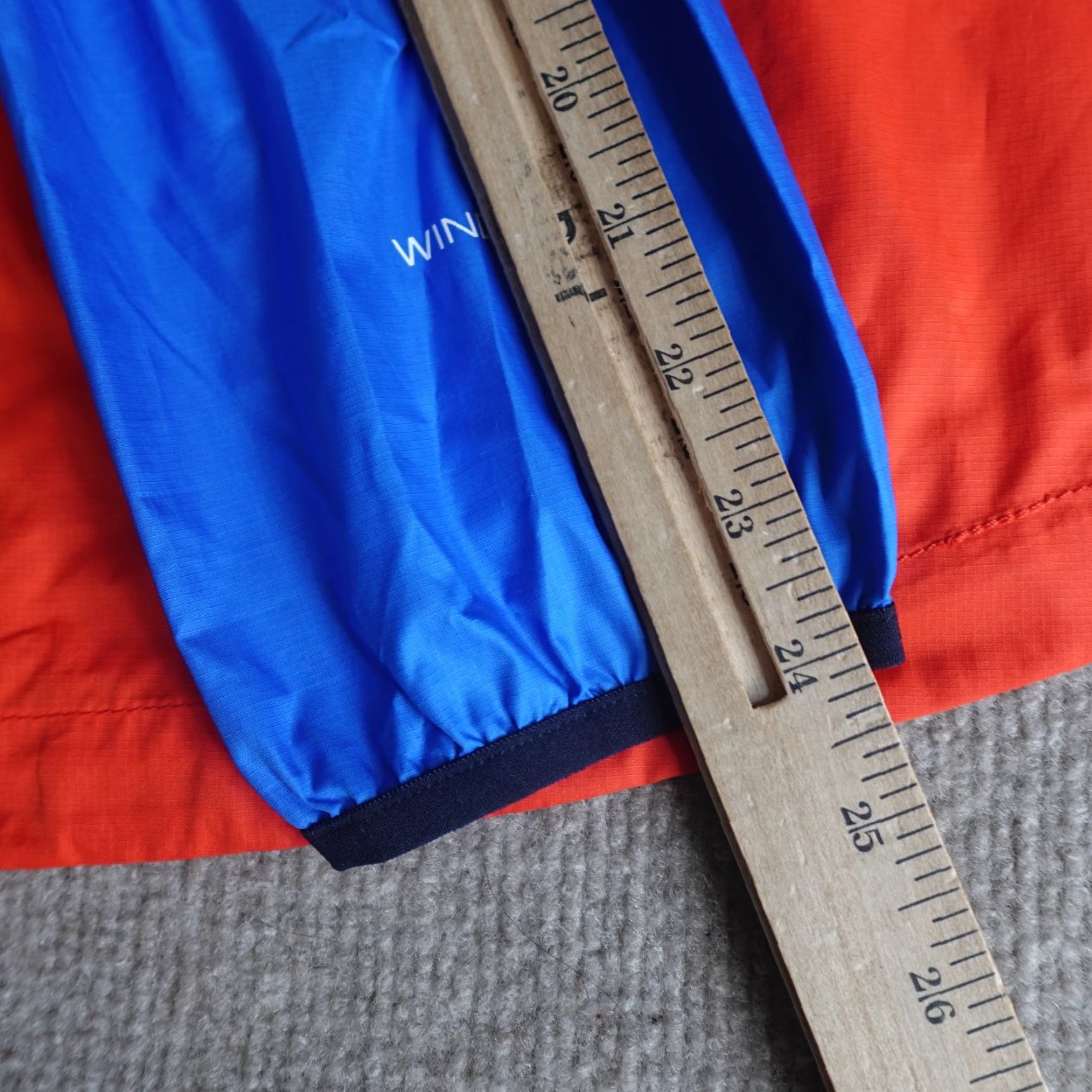 The North Face The North Face Jacket Womens Medium Blue Red USA Anorak Windwall Size M / US 6-8 / IT 42-44 - 7 Thumbnail
