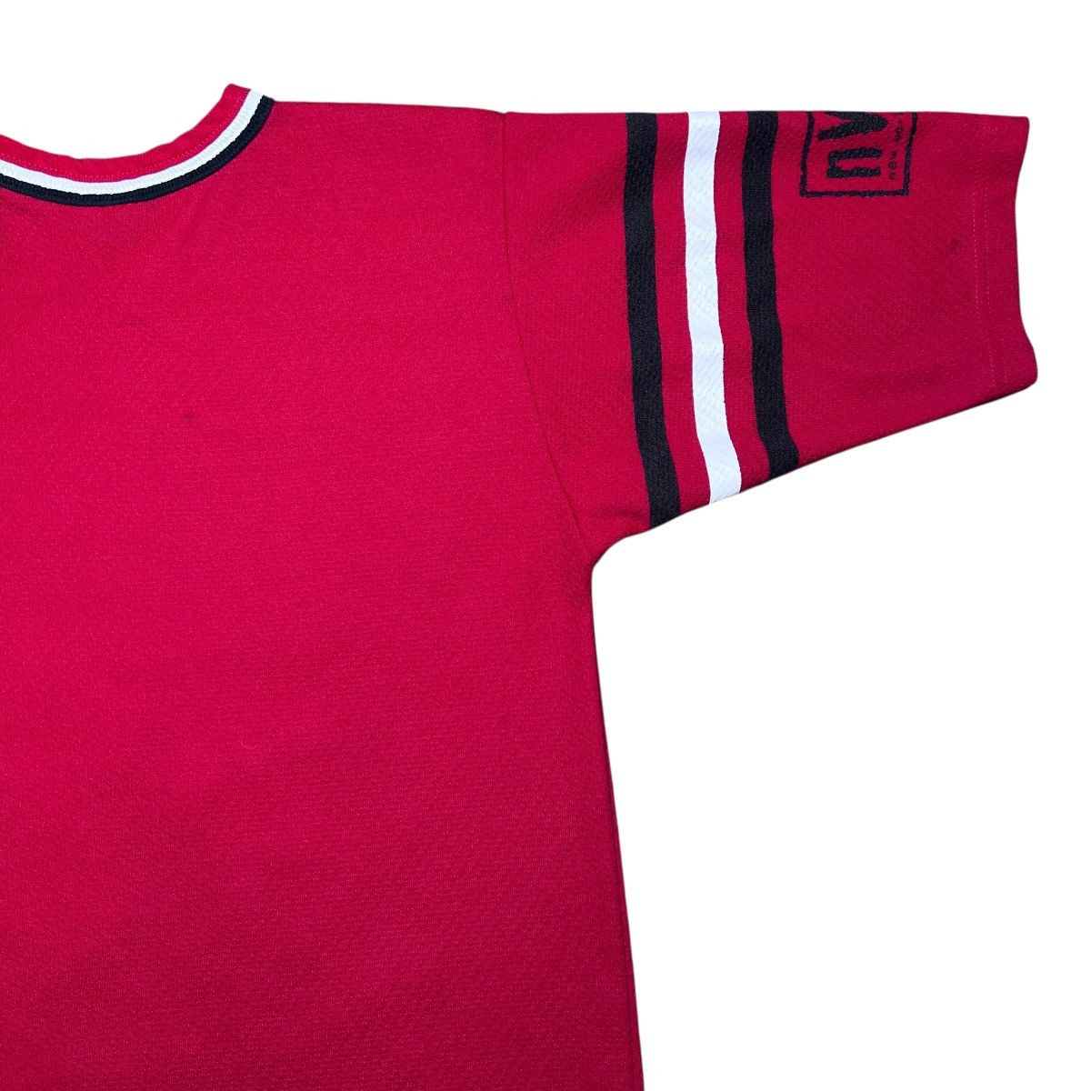 WCW/nWo 98 WCW New World Order NWO Red Black Attack Wolf Pack Jersey Size US S / EU 44-46 / 1 - 12 Thumbnail