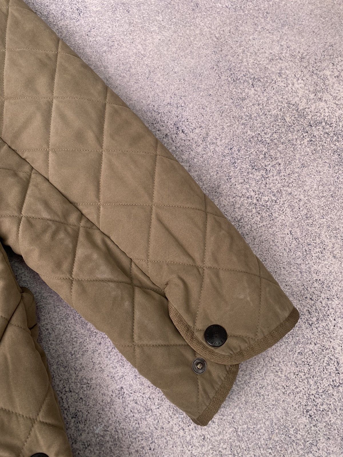 Barbour × Vintage Vintage Barbour Microfibre Polarquilt T Long Quilted Jacket Size US M / EU 48-50 / 2 - 15 Thumbnail