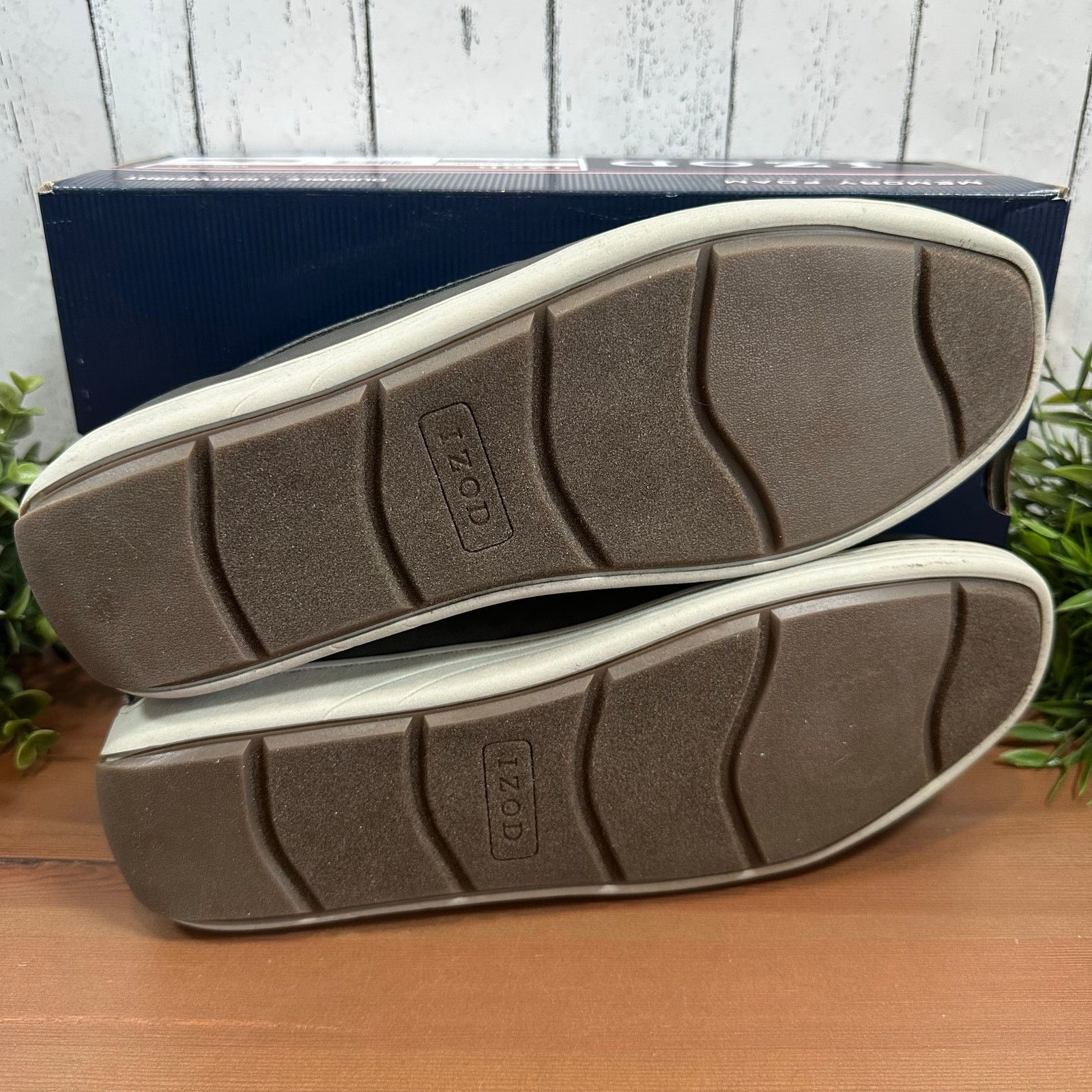 Izod Izod Men's Seapoint Grey Memory Foam Loafers Size 13 Size US 13 / EU 46 - 7 Thumbnail