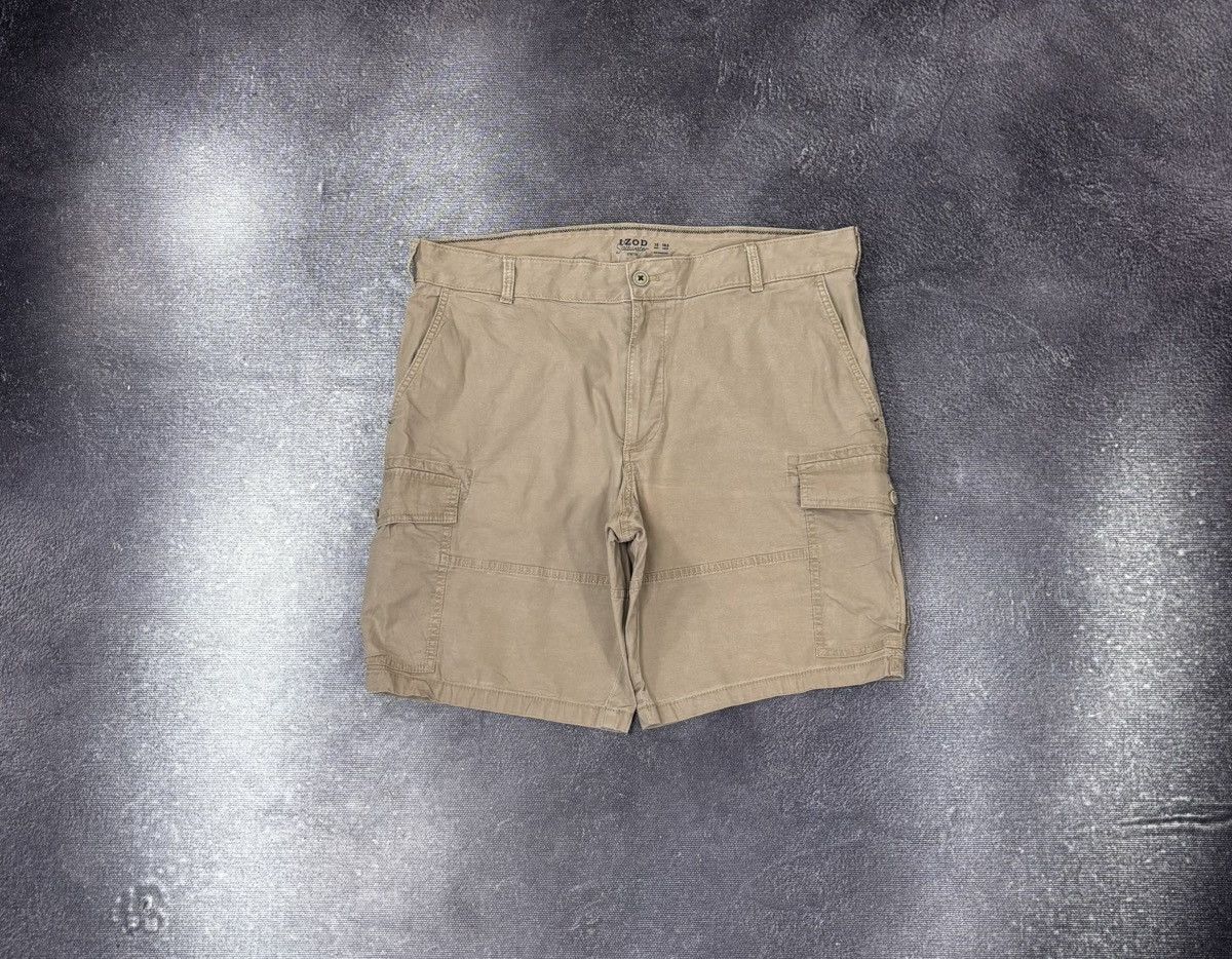 Izod IZOD Saltwater Y2K Utility Military Style Hype Cargo Shorts Size US 38 / EU 54 - 1 Thumbnail