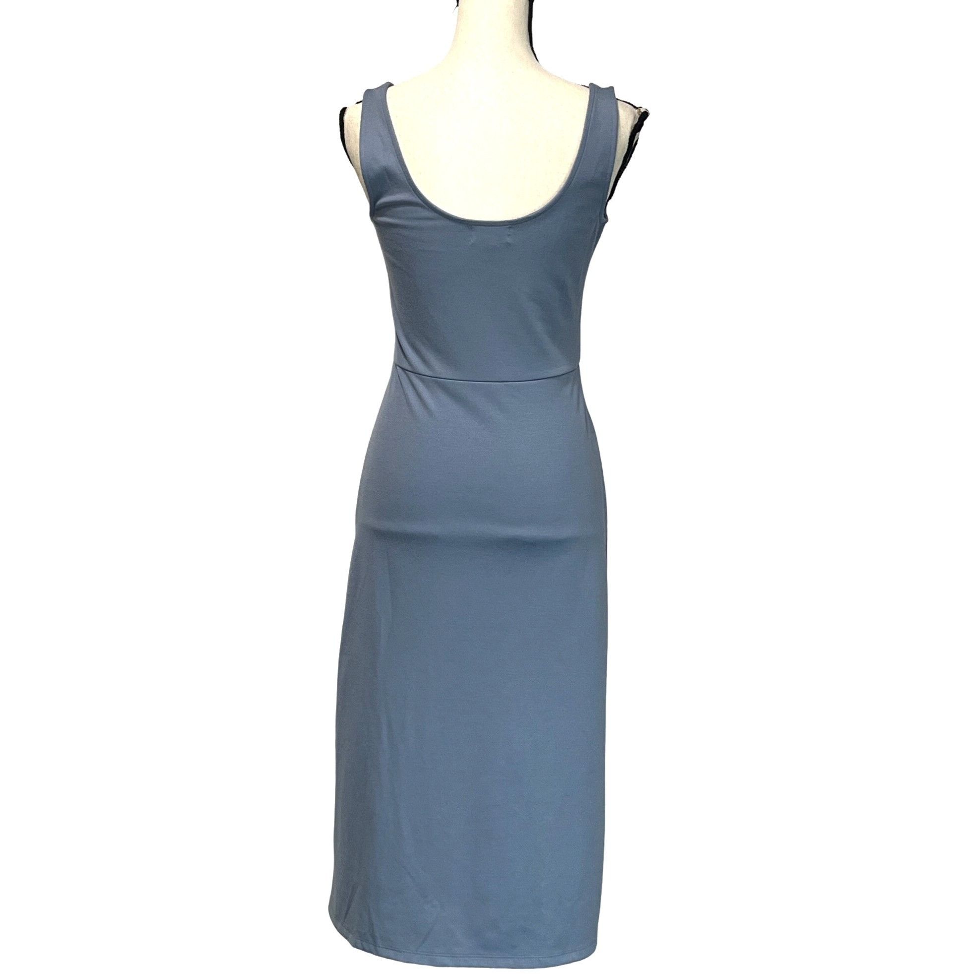 Other Open Edit Scoop Neck Midi Dress, Blue Infinity, Sz. M Size M / US 6-8 / IT 42-44 - 5 Thumbnail