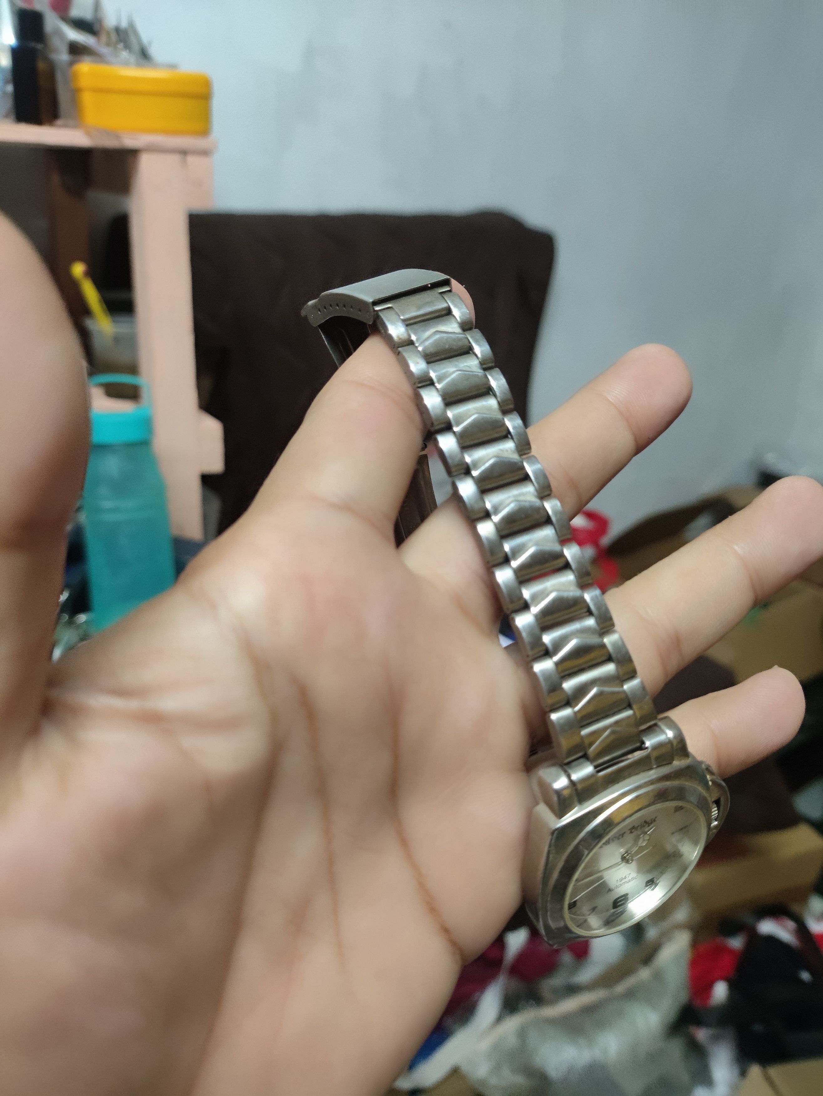 Vintage Vintage 💥 Silver Bridge Watch. Engine JAPAN MOVEMENT Size ONE SIZE - 8 Thumbnail