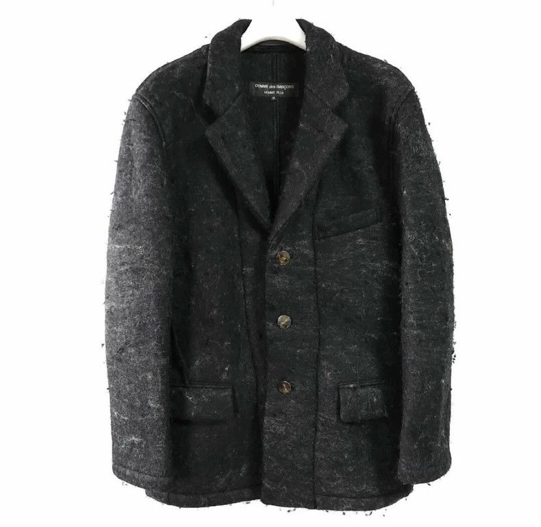 Comme des Garcons Comme des Garcons Felt wool coat Size US M / EU 48-50 / 2 - 1 Thumbnail