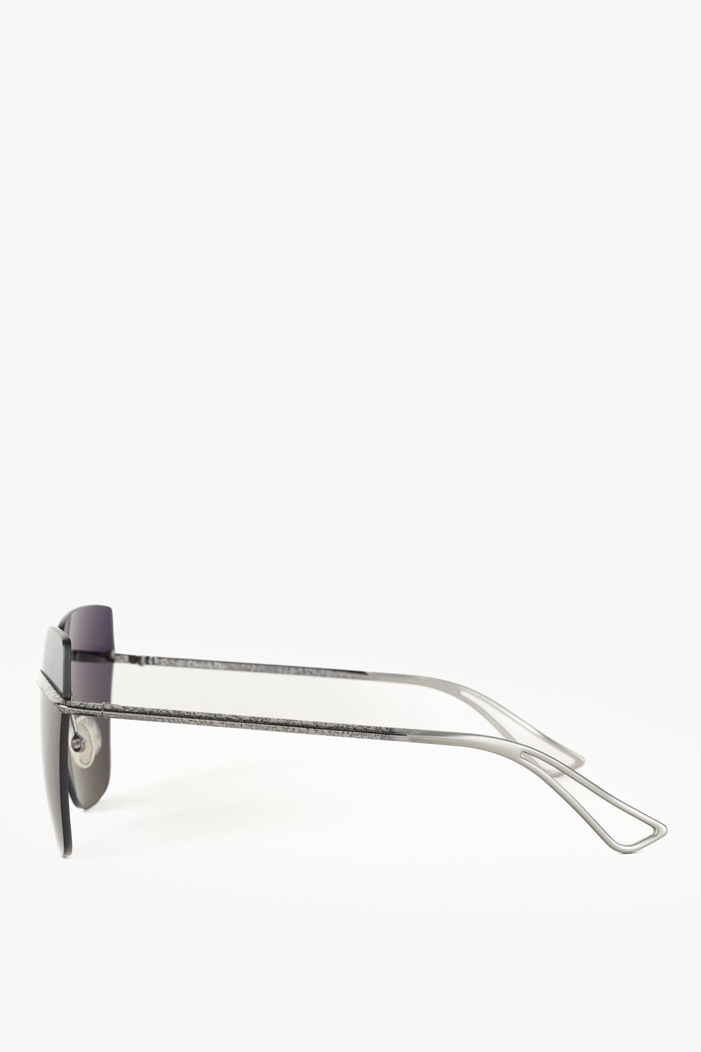 Dior Christian Dior Metallic Pewter Mirror Sunnies Size ONE SIZE - 3 Thumbnail