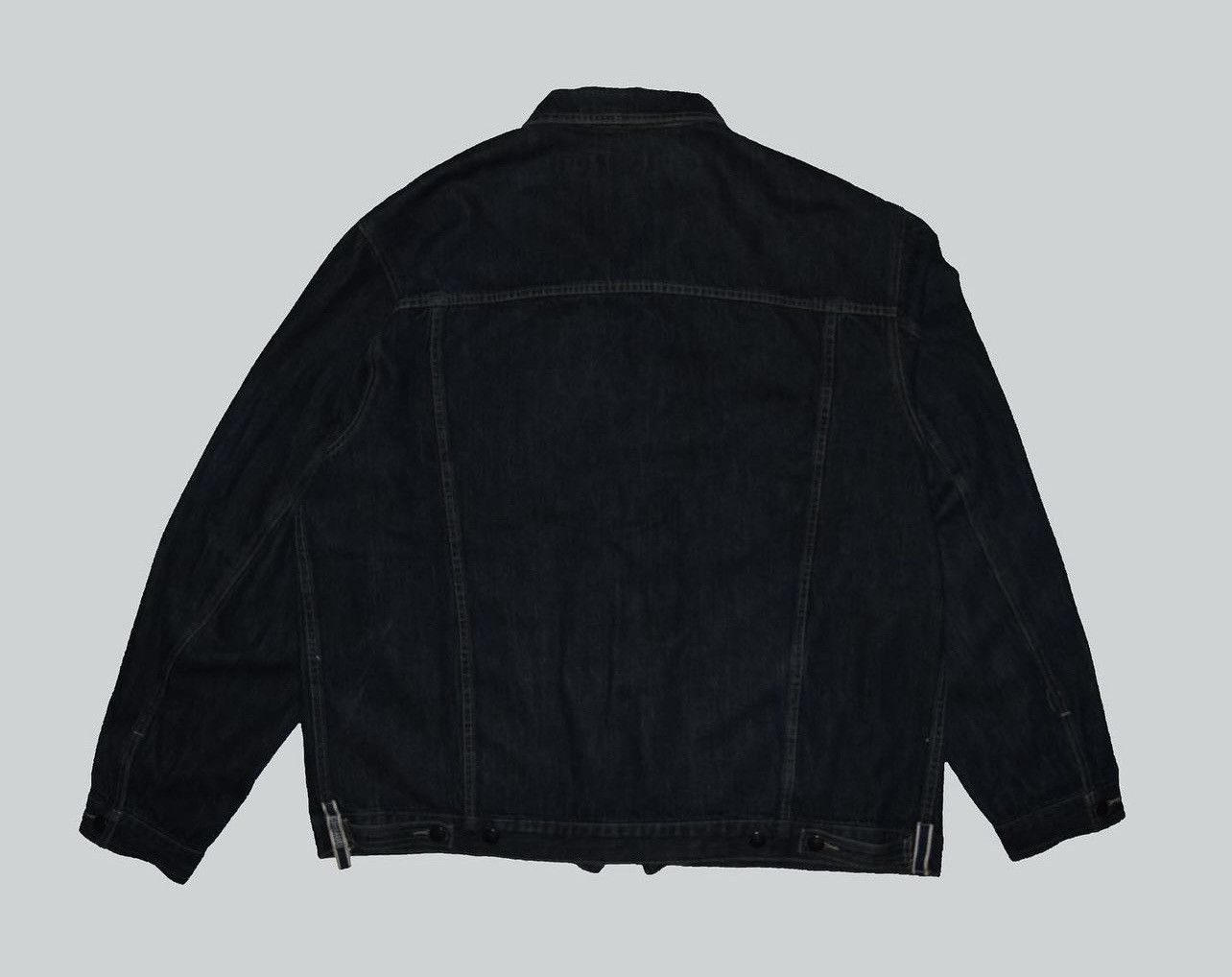 Marithe + Francois Girbaud Vintage Denim Boxy Trucker Jacket Size US XXL / EU 58 / 5 - 2 Thumbnail