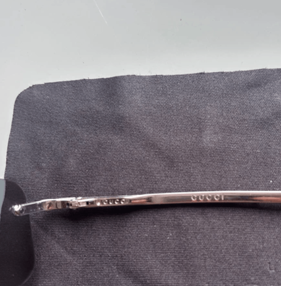 Gucci GUCCI Sunglasses GG1755 Shield Rimless 90s Wrap GG1188 Size ONE SIZE - 7 Thumbnail