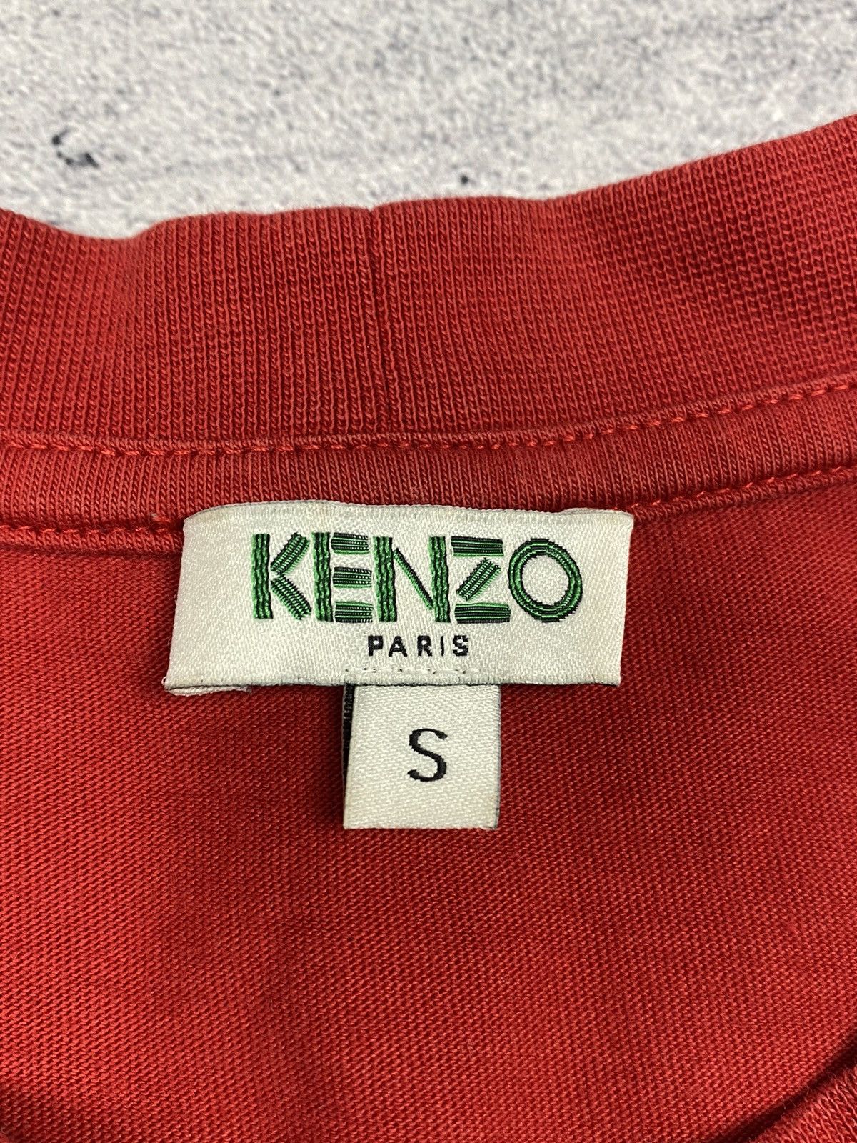 Kenzo Kenzo Paris Tiger Big Logo Red Men’s T Shirt size s Size US S / EU 44-46 / 1 - 12 Thumbnail