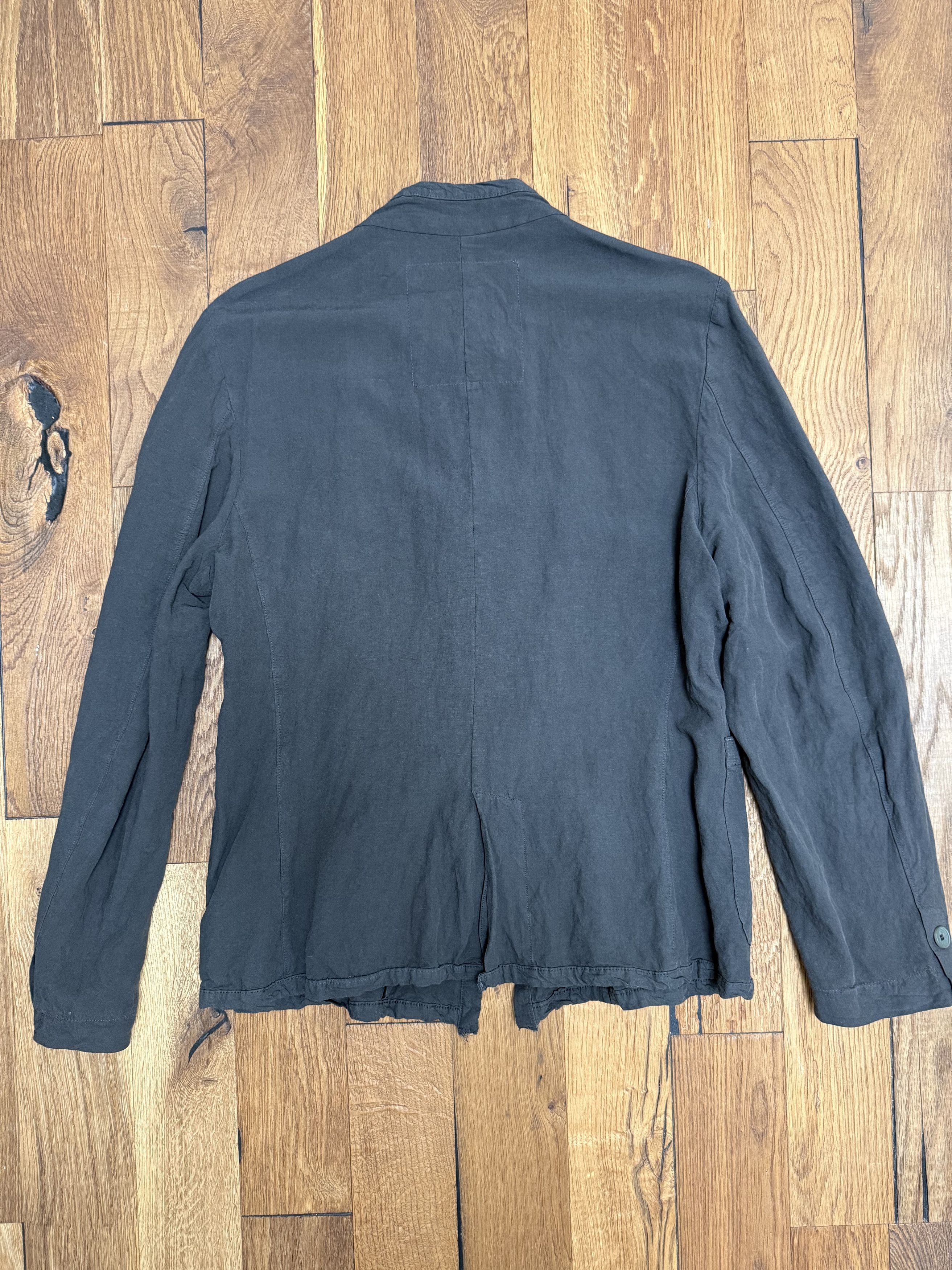 SYNGMAN CUCALA Syngman Cucala Linen-Rayon Jacket Size 48R - 3 Thumbnail