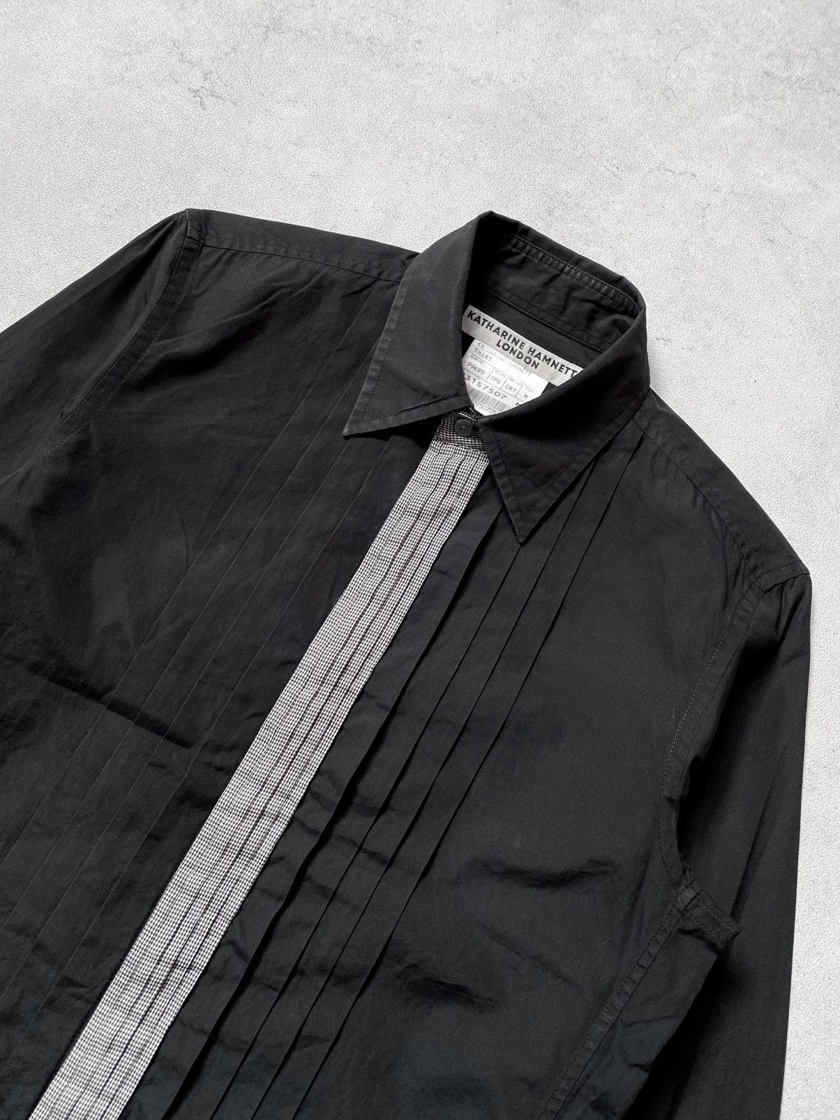 Katharine Hamnett London Vintage Katharine Hamnett London Pleated Shirt Button Size US M / EU 48-50 / 2 - 4 Thumbnail