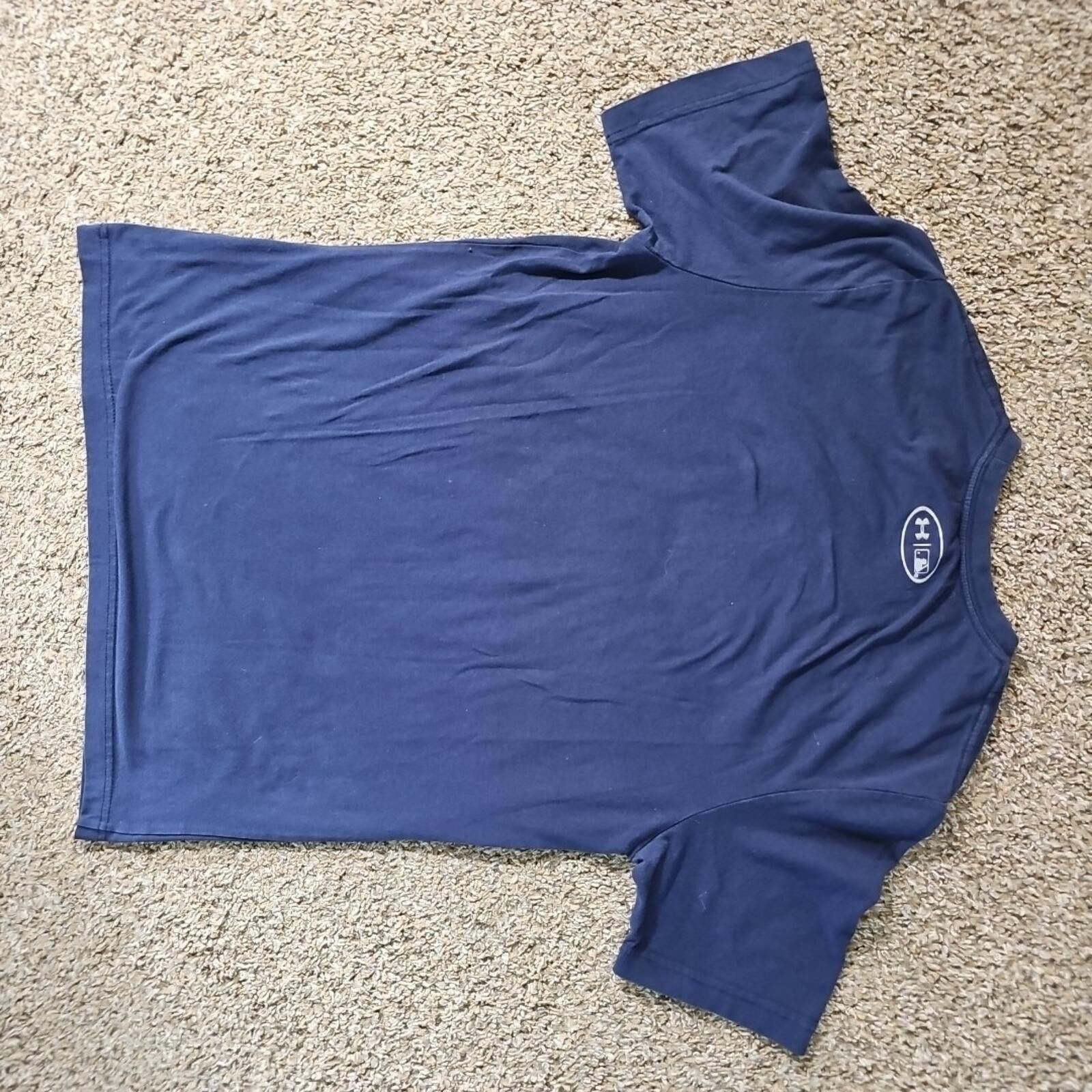 Under Armour Under Armour S Milwaukee Brewers Loose Heatgear Tshirt Size ONE SIZE - 5 Thumbnail