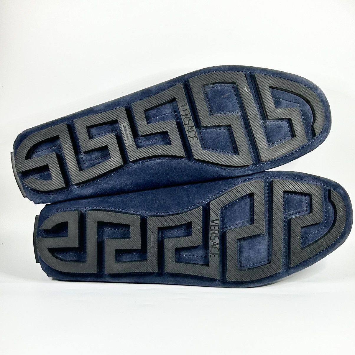 Versace New Versace Medusa Suede Driving Loafers Men’s Size 9.5US Size US 9.5 / EU 42-43 - 5 Thumbnail