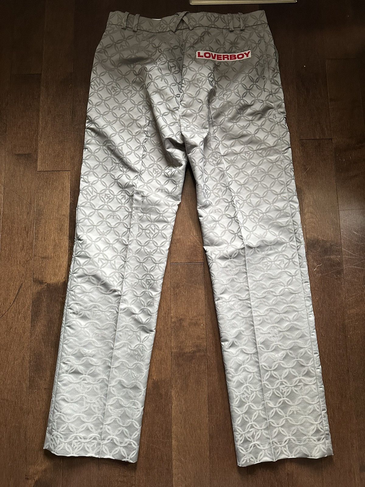 Charles Jeffrey LOVERBOY Charles Jeffrey Loverboy - Grey Straight Cut Trouser Size US 32 / EU 48 - 4 Thumbnail