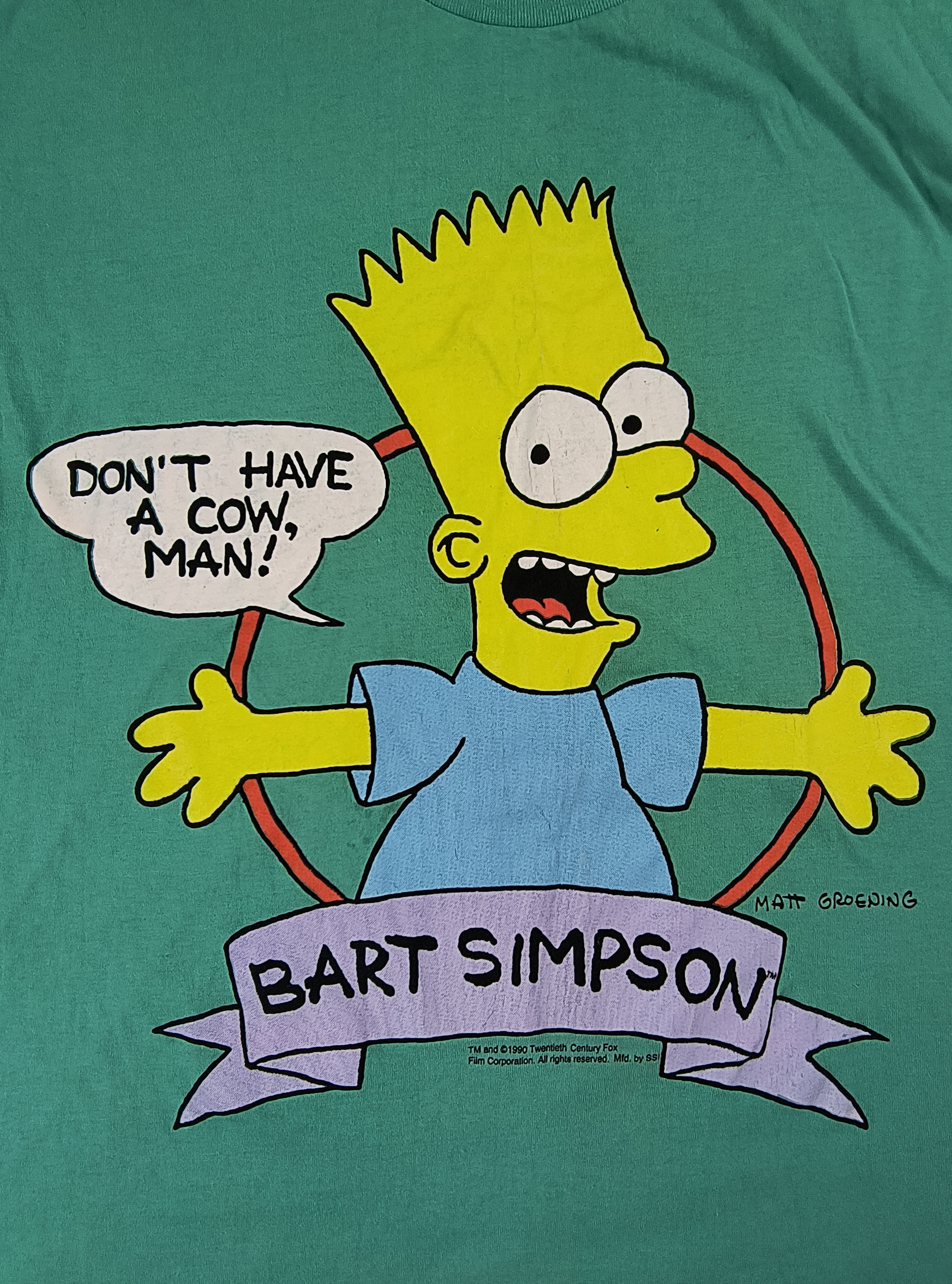 Vintage Bart Simpson 1990 tee