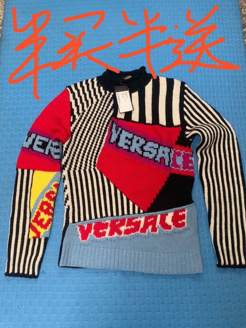 Versace Versace Wool sweater Size US M / EU 48-50 / 2 - 1 Thumbnail