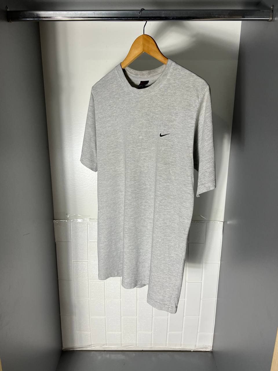 Nike VINTAGE NIKE CLASSIC RETRO DESIGNER T-SHIRT DRILL SWOOSH 90s Size US M / EU 48-50 / 2 - 4 Thumbnail
