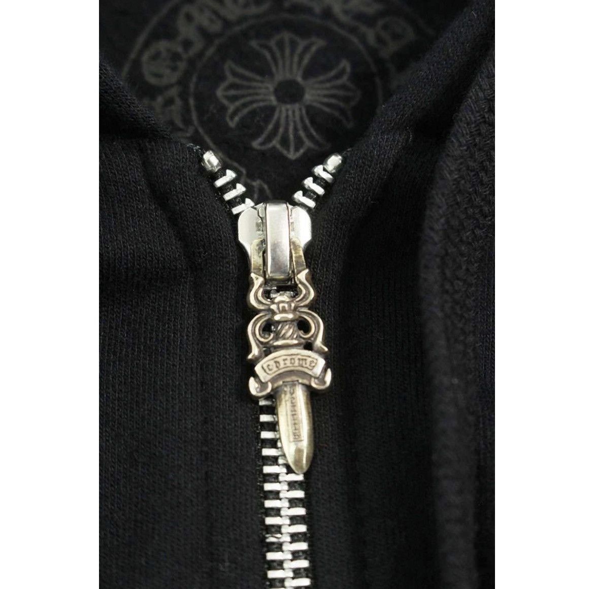 Chrome Hearts Chrome Hearts CH Plus Print Zip Up Hoodie Size US S / EU 44-46 / 1 - 5 Thumbnail