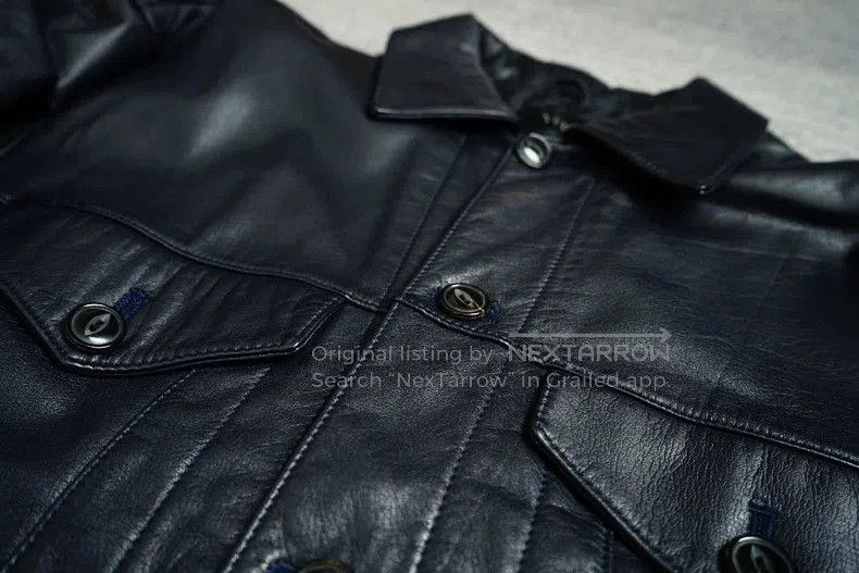 Yohji Yamamoto Yohji Yamamoto Leather Jacket Black Color. Size US L / EU 52-54 / 3 - 4 Thumbnail
