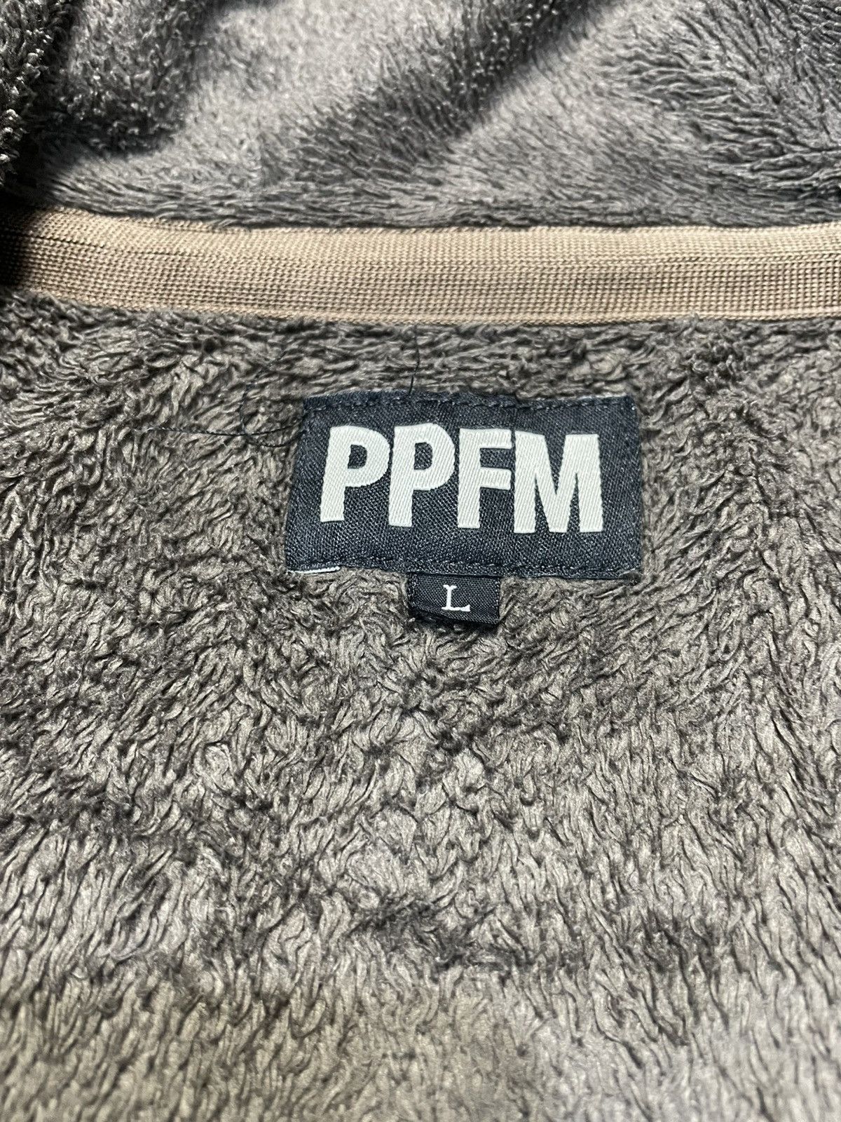 Japanese Brand Japanese Brand PPFM Fleece Zipper Light Jacket Size US L / EU 52-54 / 3 - 5 Thumbnail