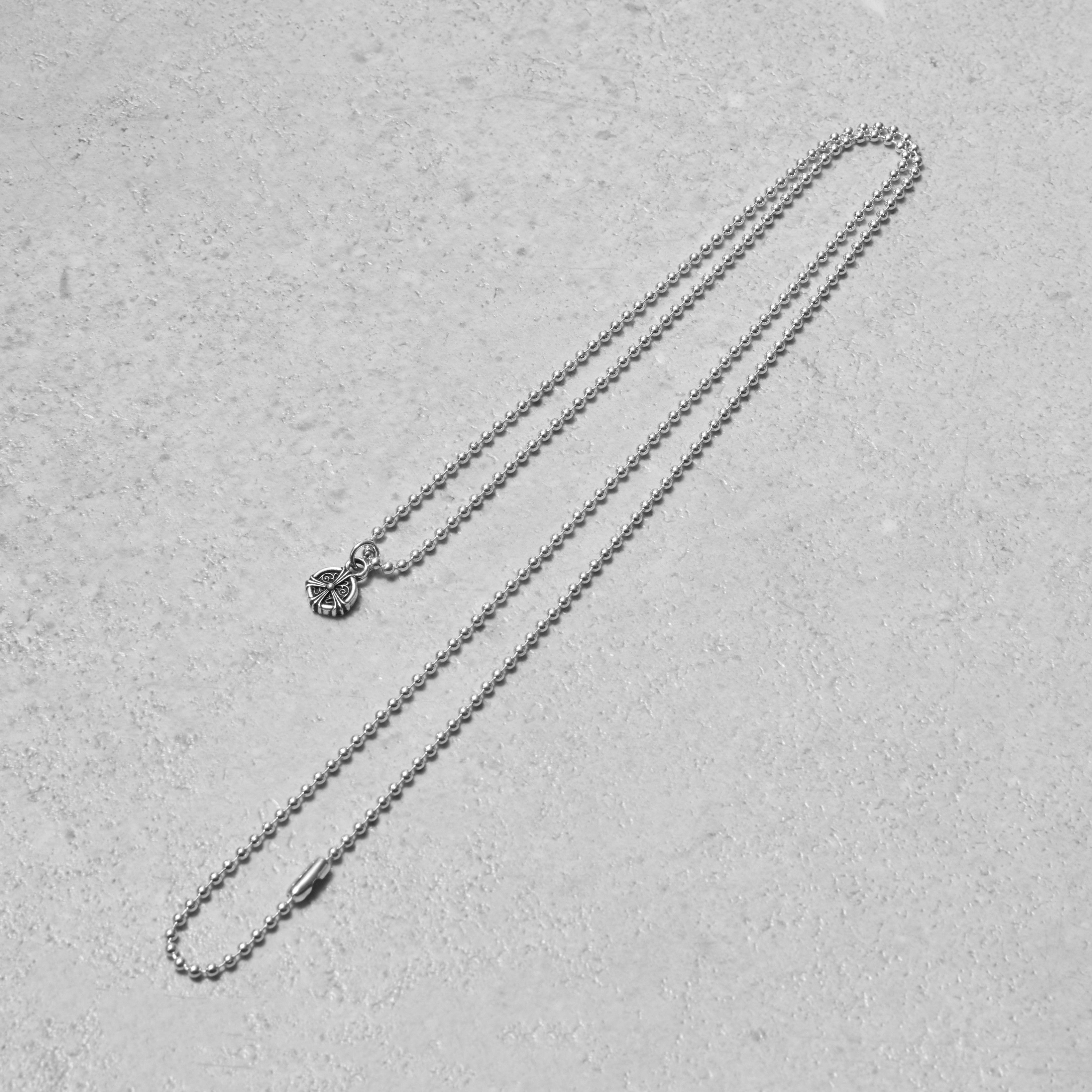 Chrome Hearts CHROME HEARTS Peace Sign Ball Chain Necklace Size ONE SIZE - 2 Thumbnail