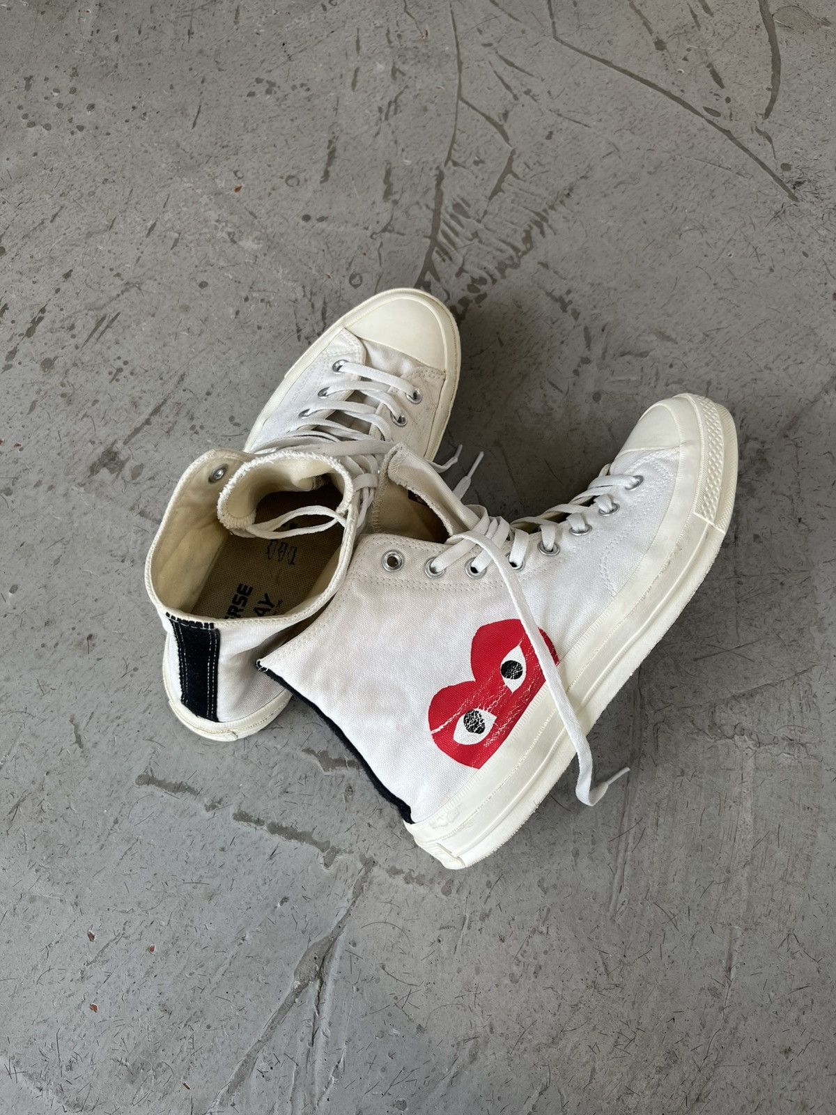 Comme des Garcons × Converse Converse x Comme des garçon 70 hi Size US 10 / EU 43 - 1 Thumbnail