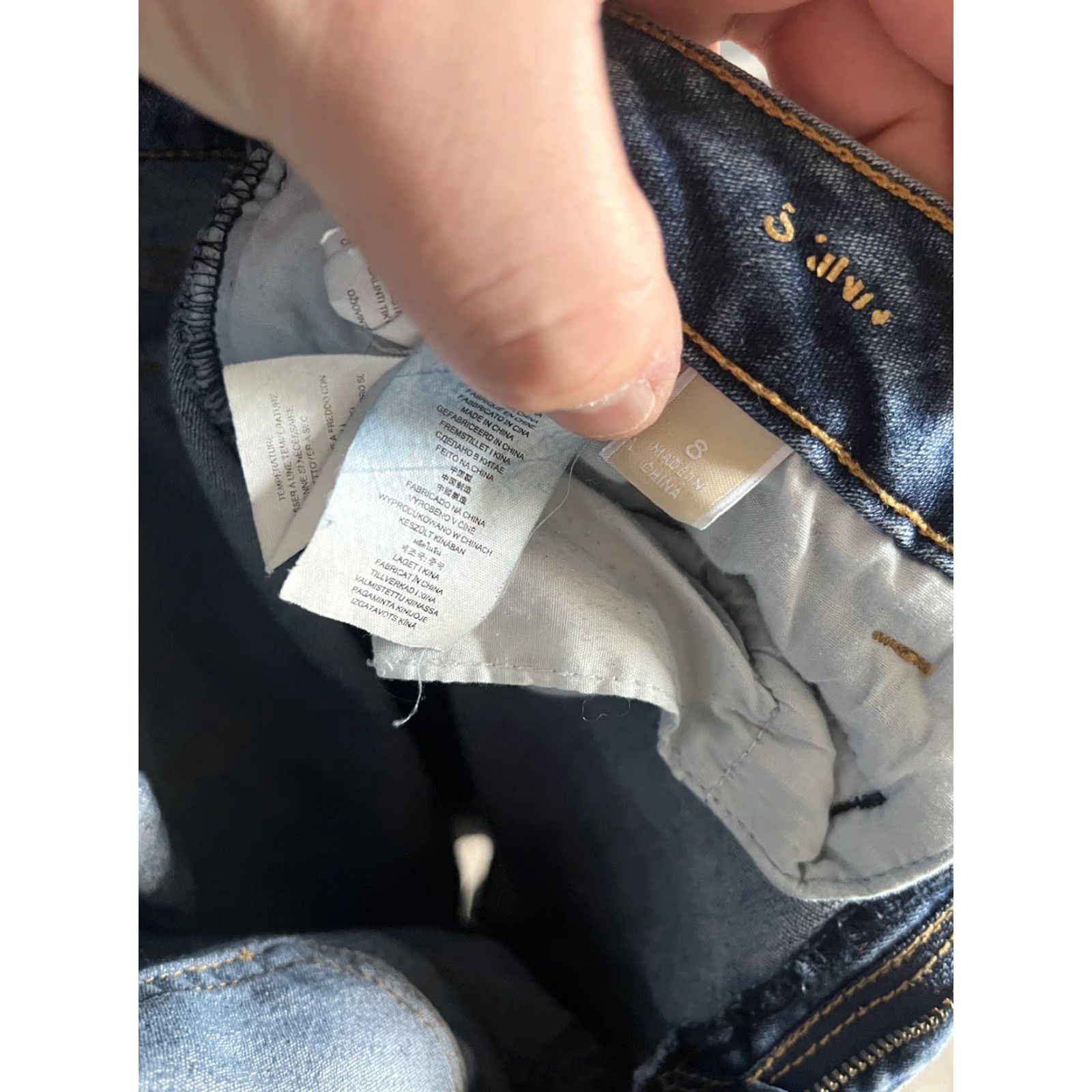 Michael Kors Michael Kors Jeans Women 8 Blue Skinny Denim Low Rise Stretch Jet Set Skinny 30 Inseam Womens Size 30" / US 8 / IT 44 - 5 Thumbnail