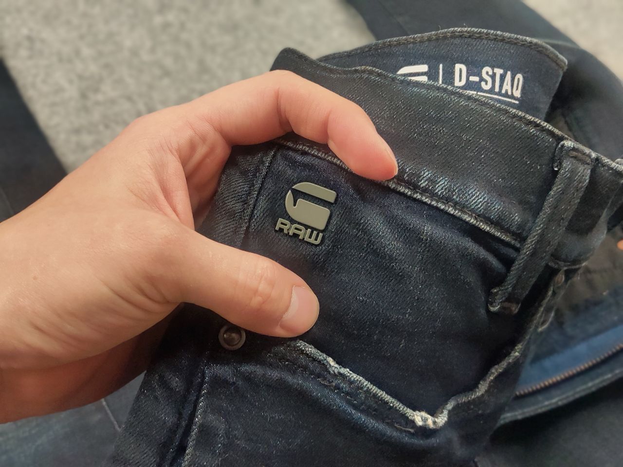 G-Star G Star Raw d staq 3d Waxed Denim Jeans if six was nine LGB Size US 31 - 13 Thumbnail