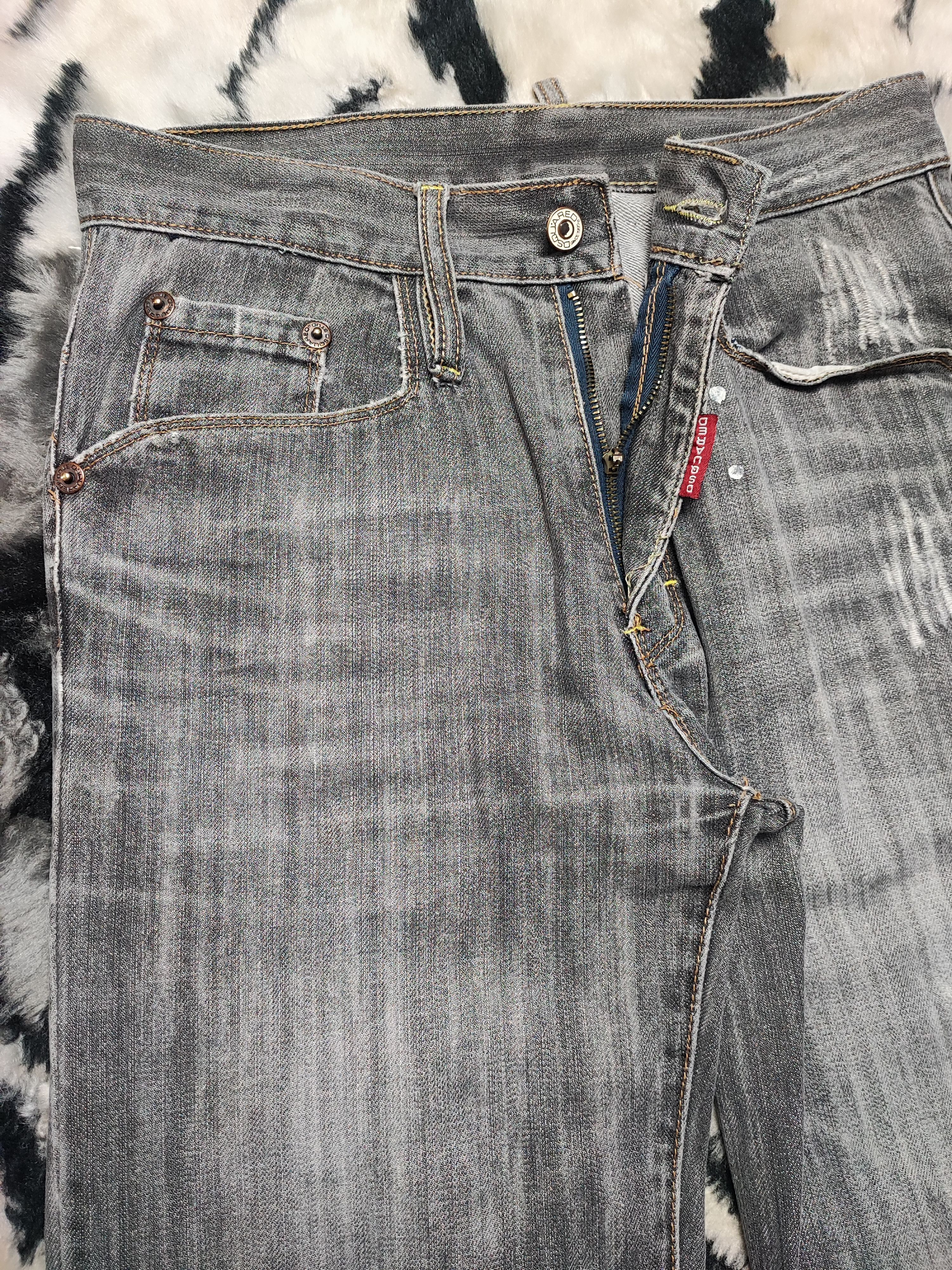Dsquared2 Holy Grail - Dsquared2 Denim Buckle Belt Size US 28 / EU 44 - 6 Thumbnail