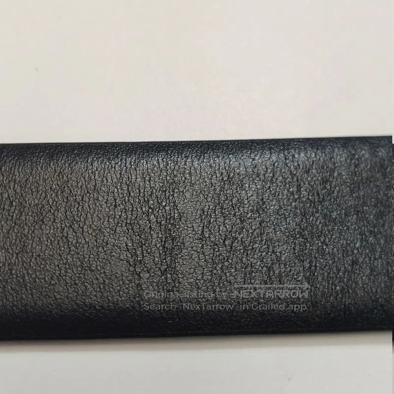 Prada Prada Classic Black Leather Logo Belt. Size ONE SIZE - 8 Thumbnail