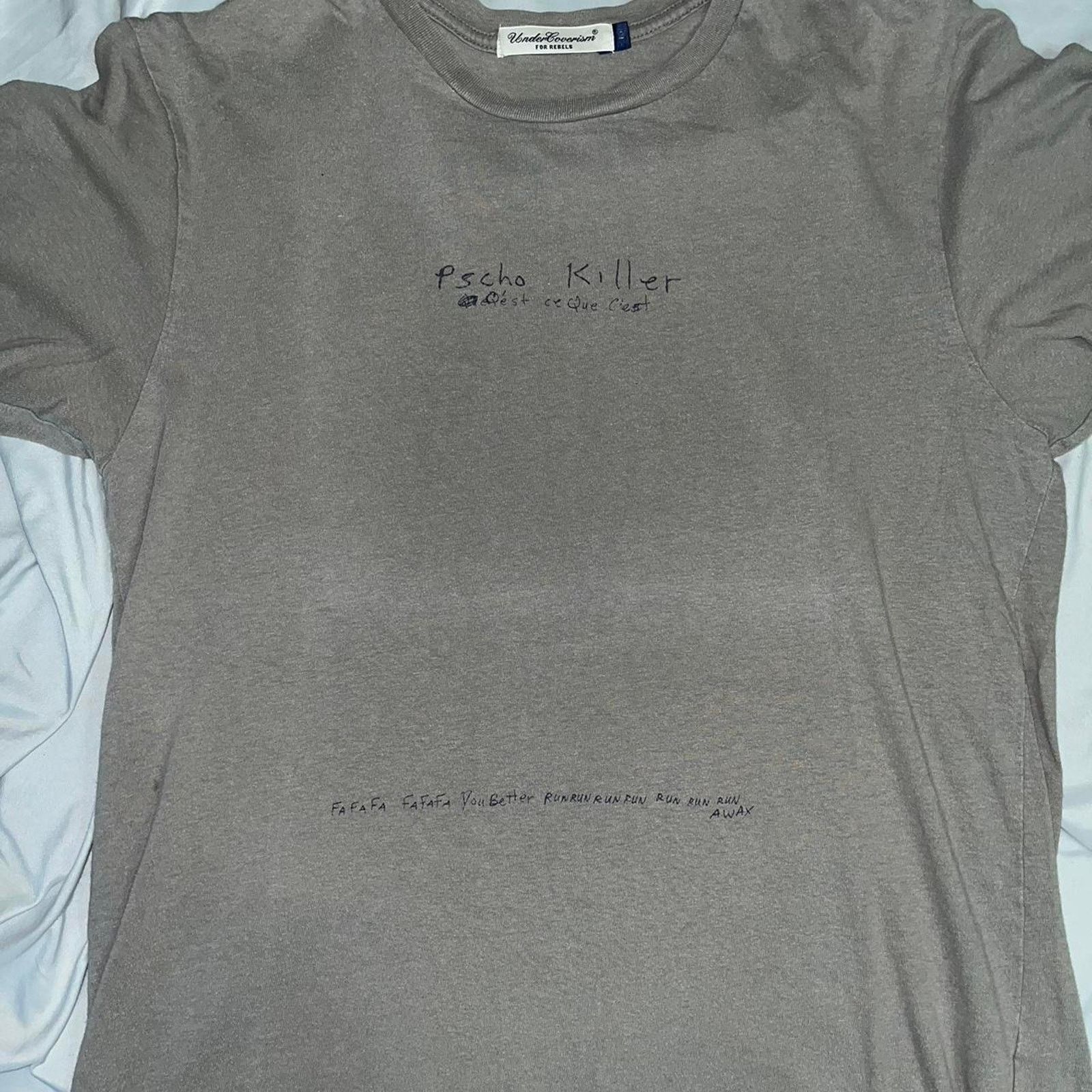 SS13 Undercover x Talking Heads T-shirt