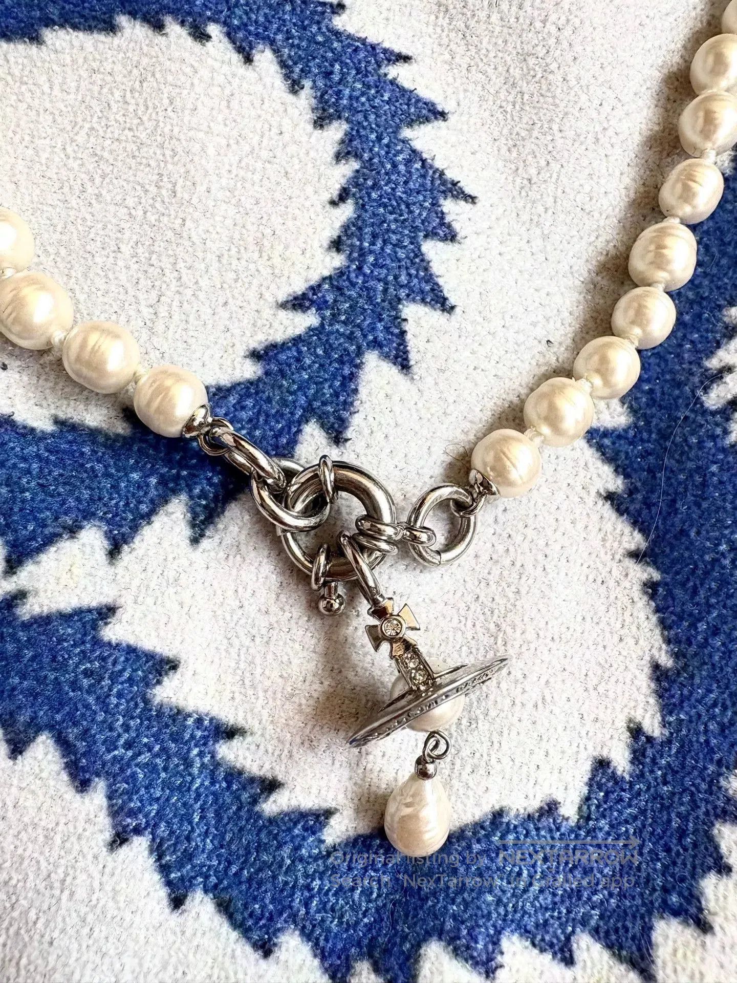 Vivienne Westwood Vivienne Westwood Baroque Pearl Necklace. Size ONE SIZE - 3 Thumbnail