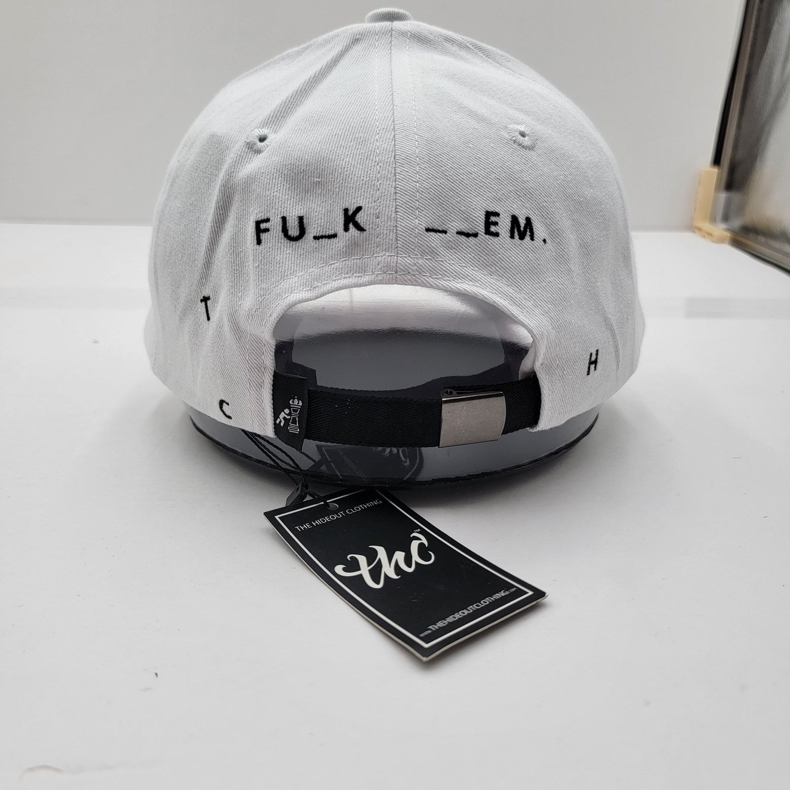 Jordan Brand The Hideout Clothing Blank Letters Dad Cap White/Pink 1/100 Size ONE SIZE - 3 Thumbnail