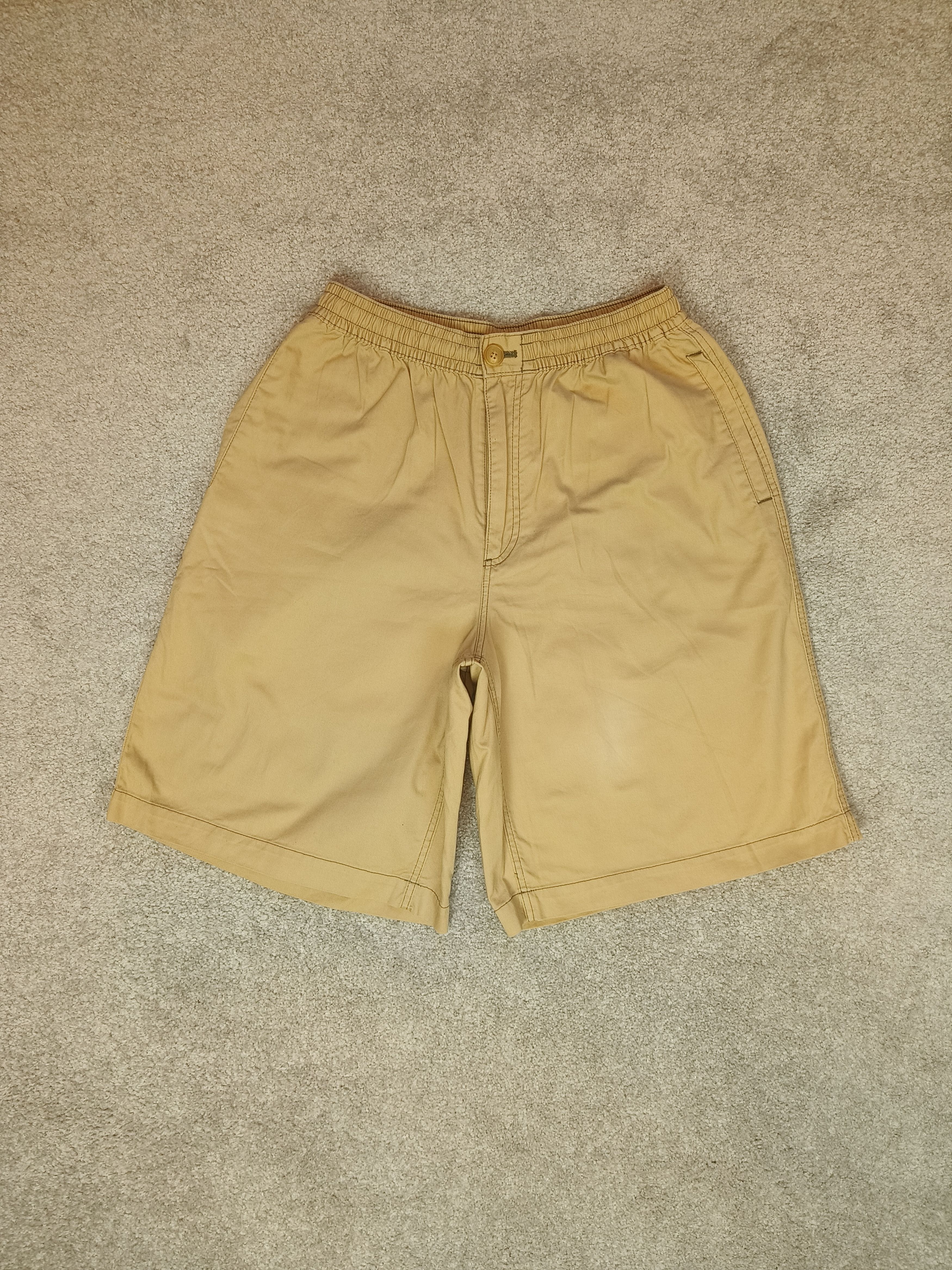 Marni × Uniqlo Uniqlo x MARNI Wide Fit Beige Boxy Shorts Size US 32 / EU 48 - 1 Thumbnail