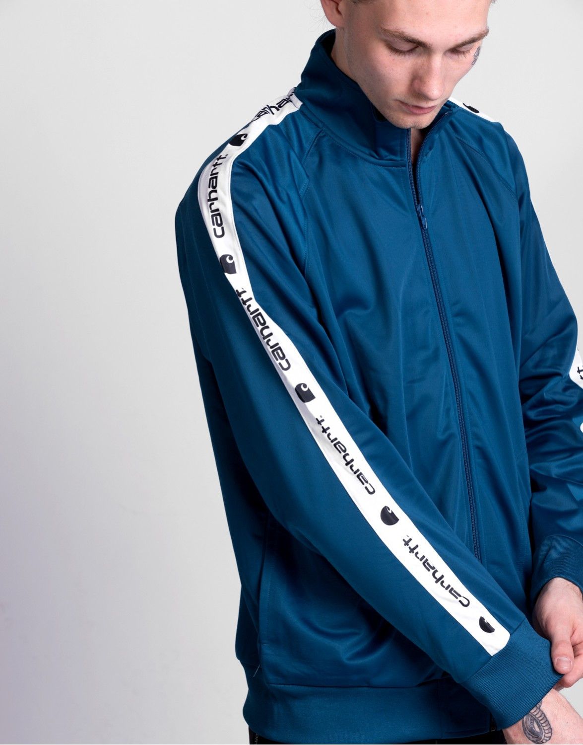 Carhartt Wip Goodwin Track Jacket in Metro Size US L / EU 52-54 / 3 - 8 Thumbnail