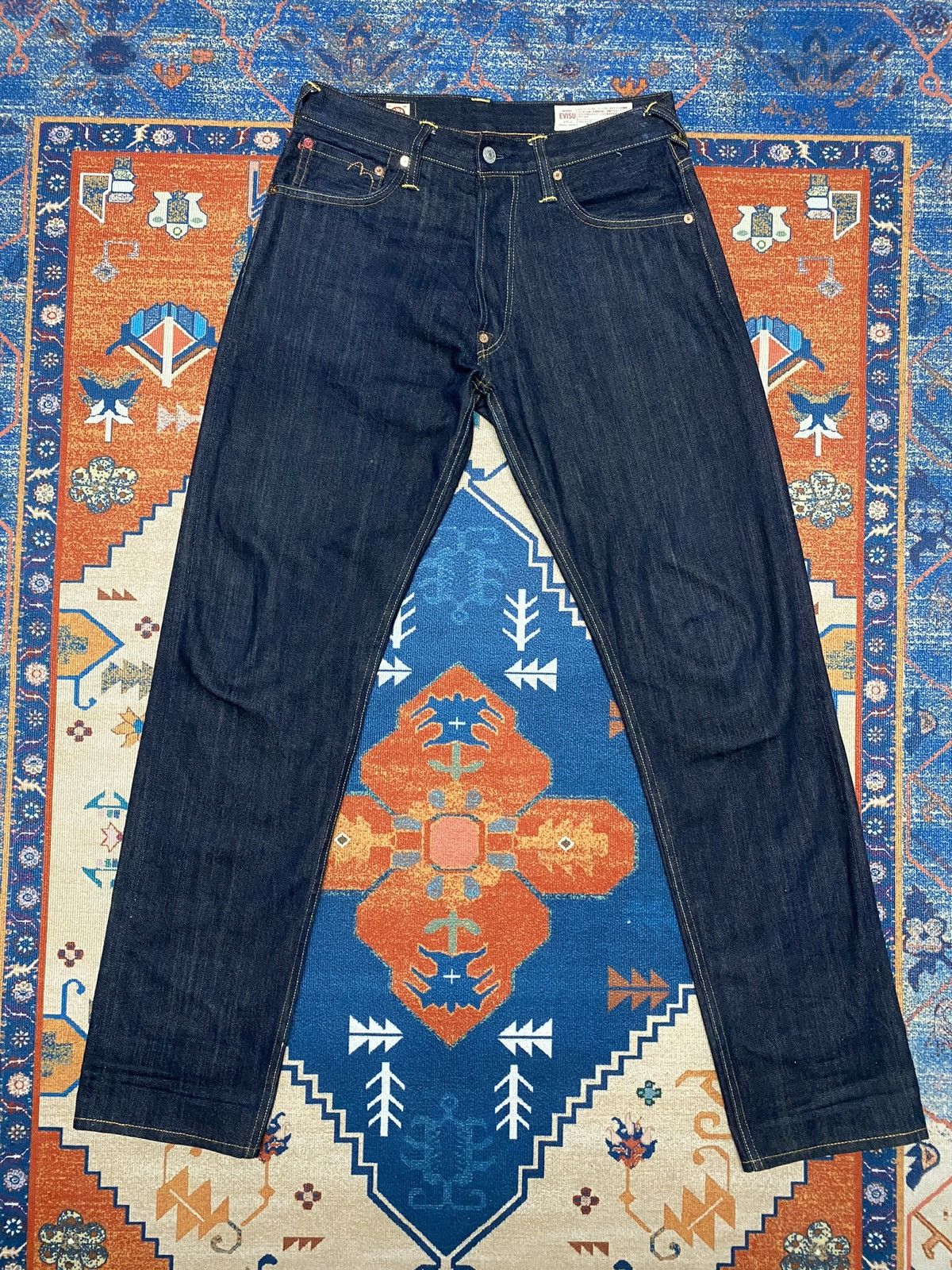 Denime × Evisu × Japanese Brand Evisu Daicock Lot.2000 Size US 30 / EU 46 - 1 Thumbnail