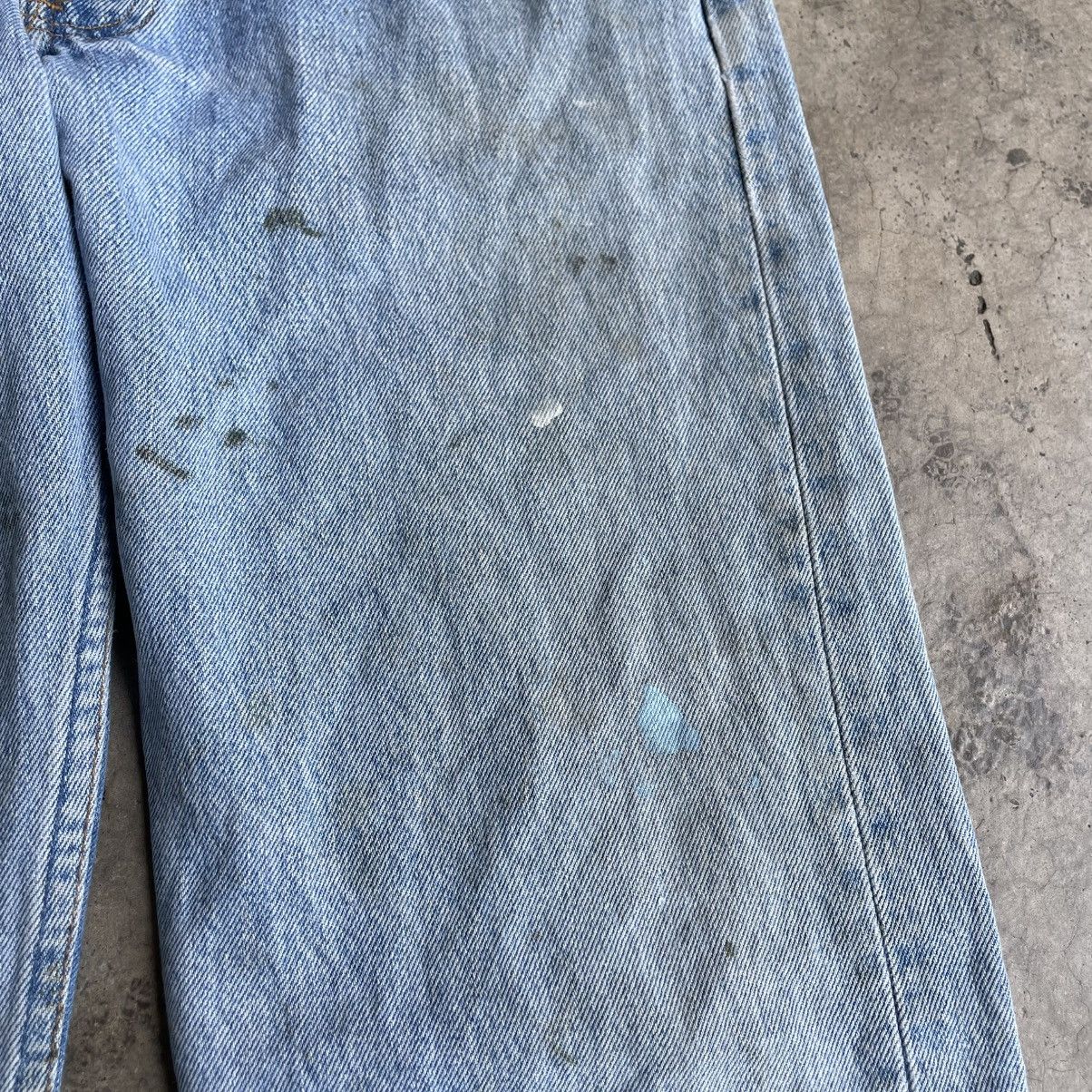 Levi's Vintage Clothing 🔥Vintage Levis 501 Splatter Paints Dirty Denim Jeans Size US 31 - 8 Thumbnail