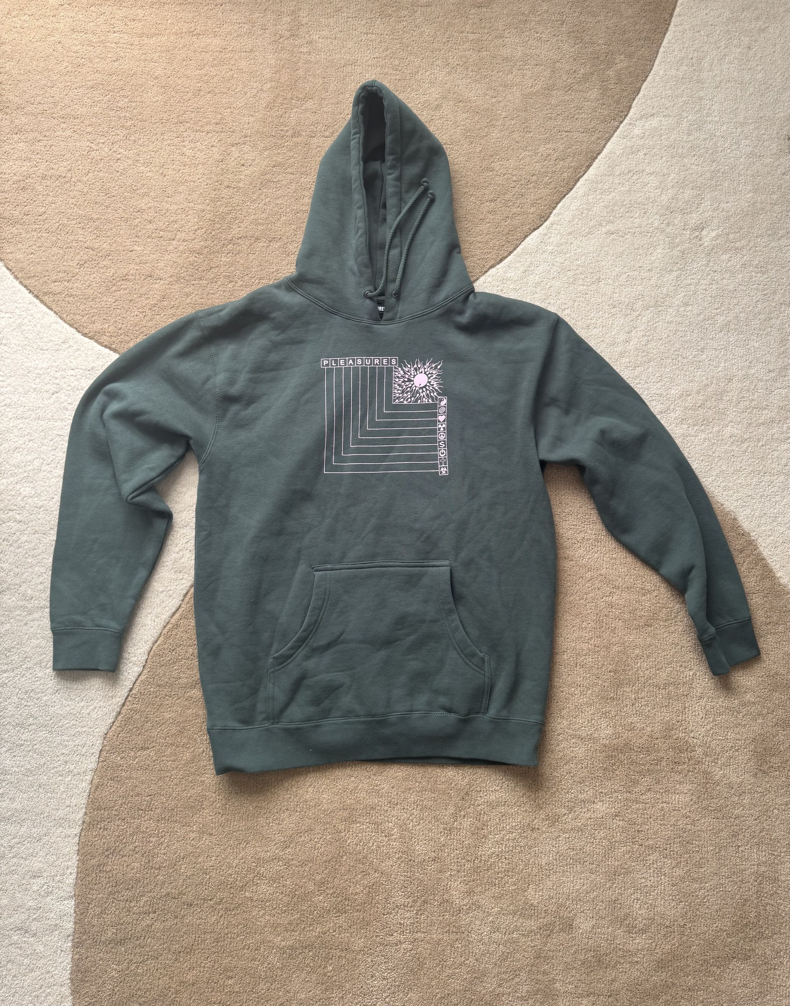 Pleasures Pleasures Fertile Hoodie Alpine Green Size US L / EU 52-54 / 3 - 1 Thumbnail