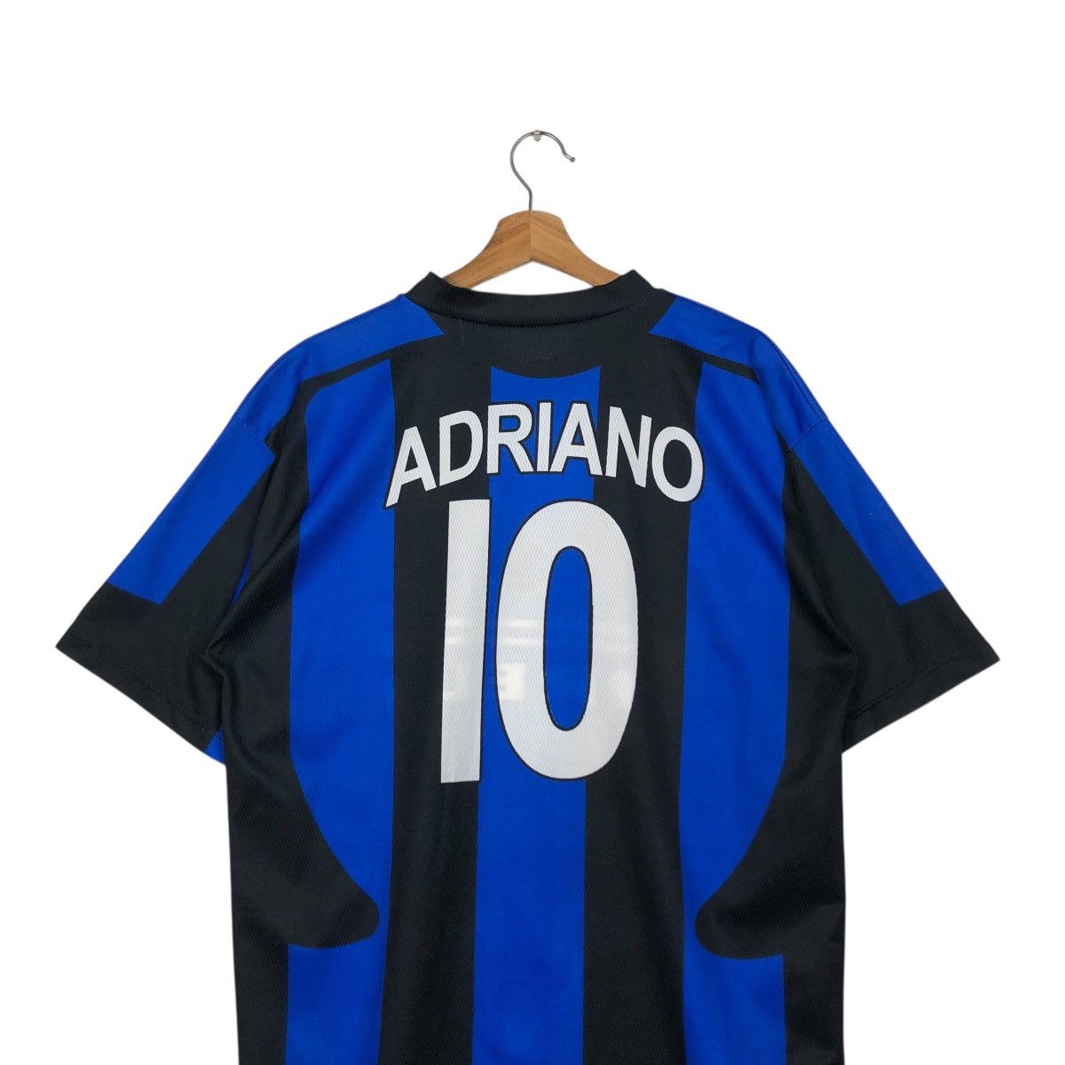 Vintage 📌Vintage Jersey Inter Milan Pirelli Adriano Big Logo Size US XL / EU 56 / 4 - 11 Thumbnail