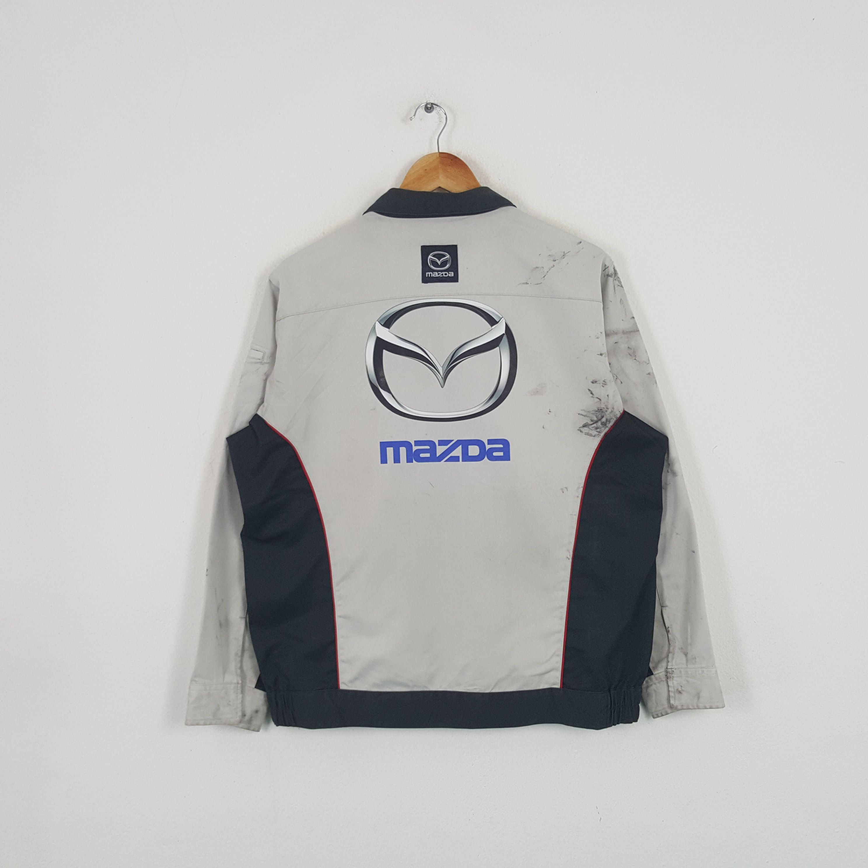 Japanese Brand × Vintage Vintage Mazda Japanese Rally Team Worker Jacket Size US L / EU 52-54 / 3 - 1 Thumbnail
