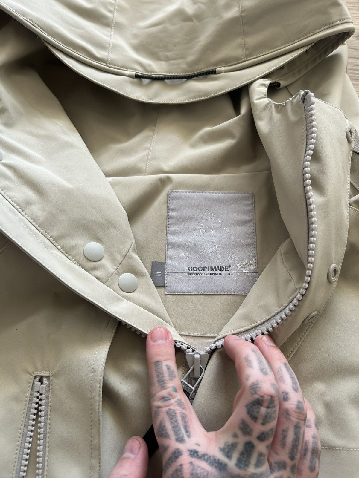 GOOPiMADE Rare! GOOPiMADE Polyhedron Mountain Gorp Jacket Acronym styl Size US XL / EU 56 / 4 - 10 Thumbnail