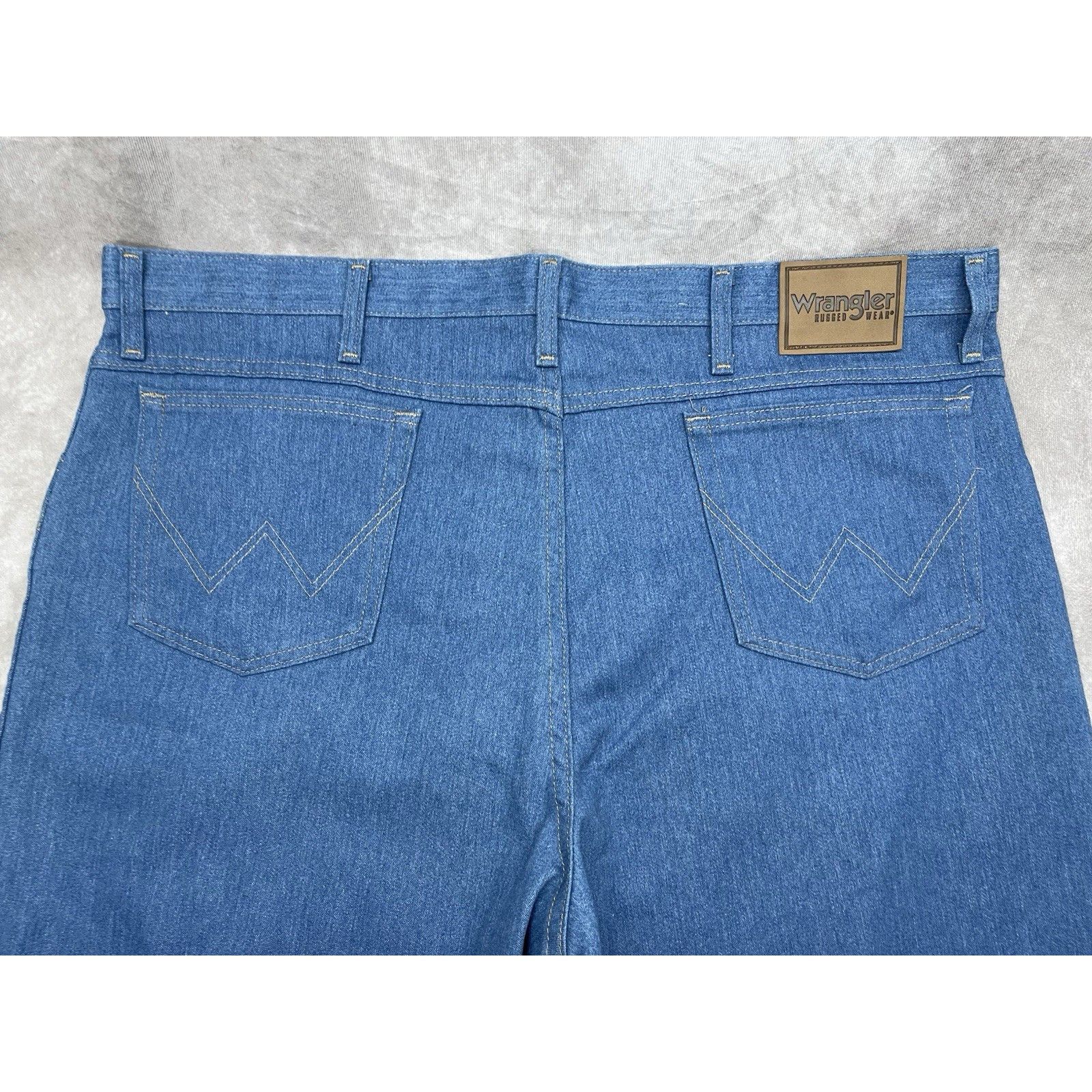 Wrangler Vintage Wrangler 39056LB Jeans Relaxed Fit 44x30 Stretch New Size US 44 / EU 60 - 2 Thumbnail