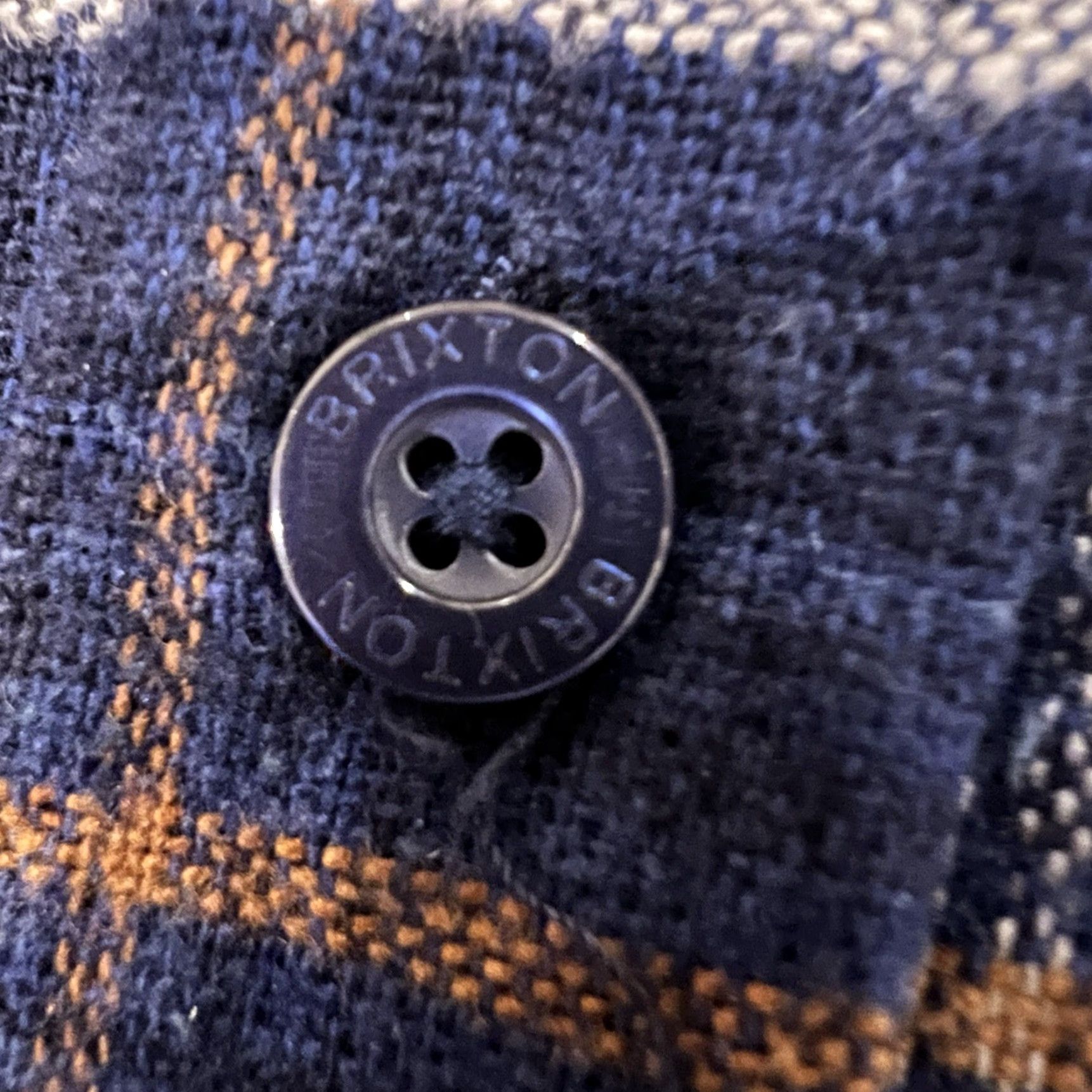 Brixton Brixton Long sleeve Button-down shirt mens M Standard fit bowery flannel Plaid Shirt Size US M / EU 48-50 / 2 - 6 Thumbnail