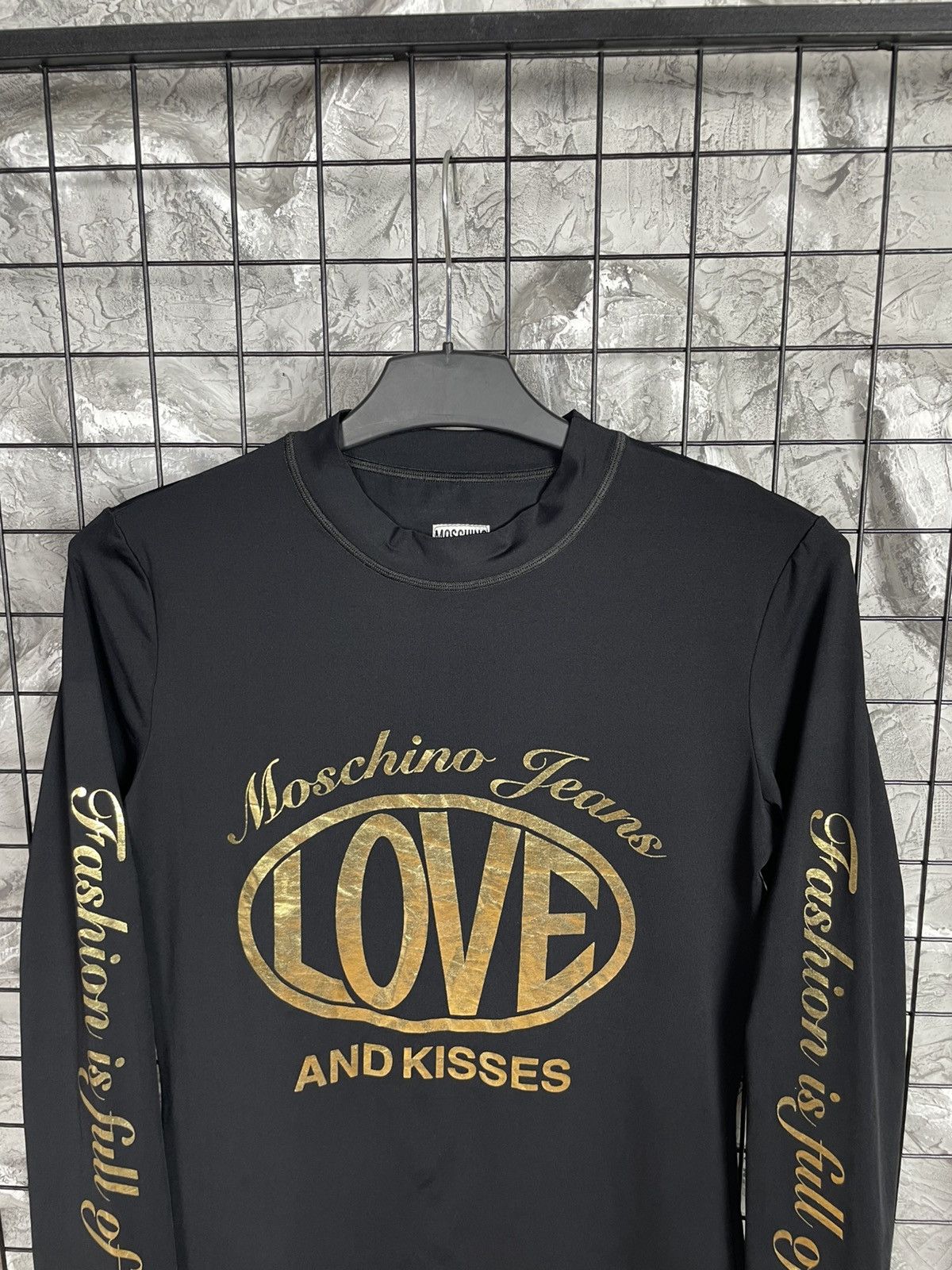 Moschino Moschino Vintage Rare Love and Kisses Long Sleeve Top Y2K Size M / US 6-8 / IT 42-44 - 6 Thumbnail
