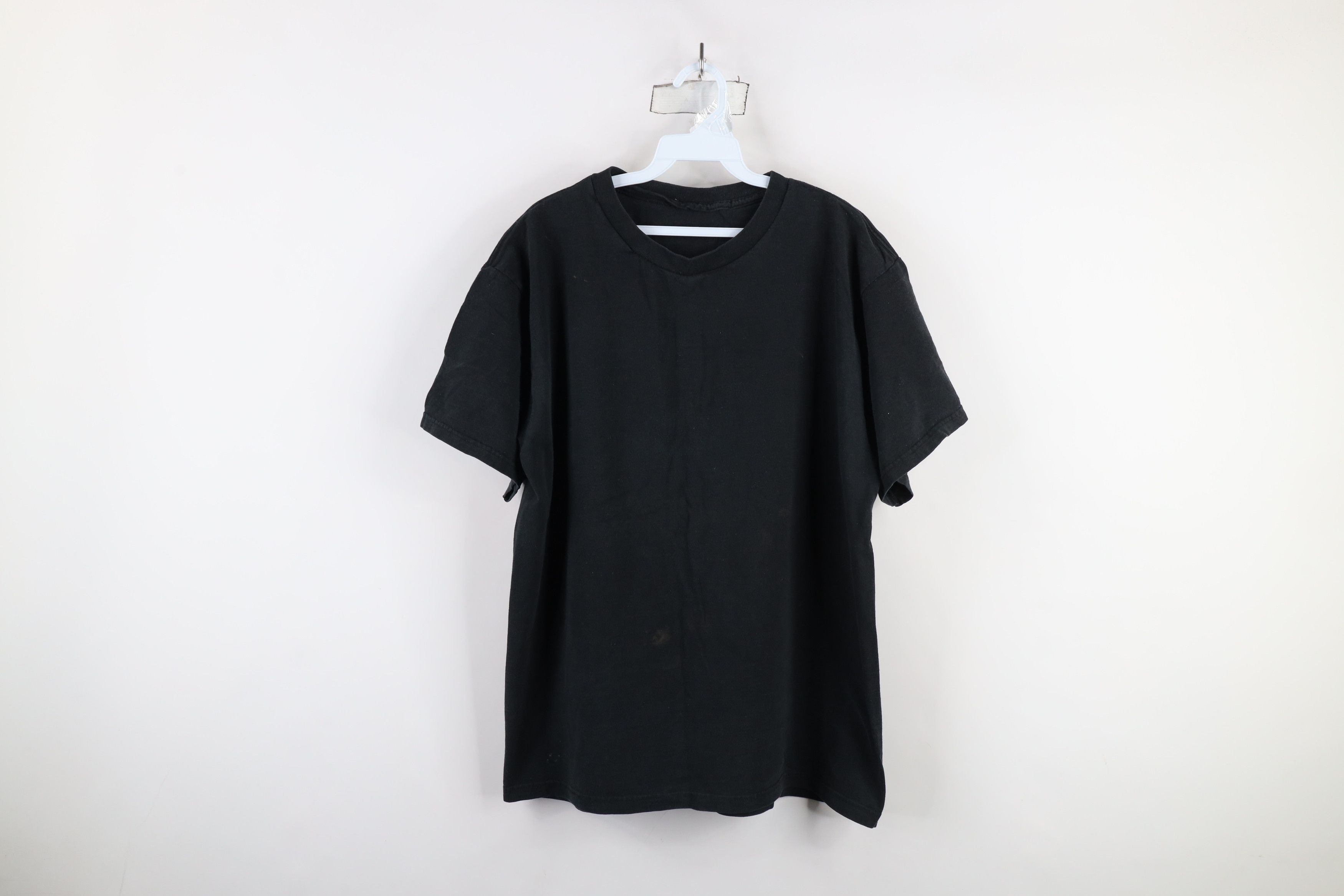 Vintage Vintage 90s Streetwear Short Sleeve T-Shirt Black Cotton Size US XL / EU 56 / 4 - 1 Thumbnail