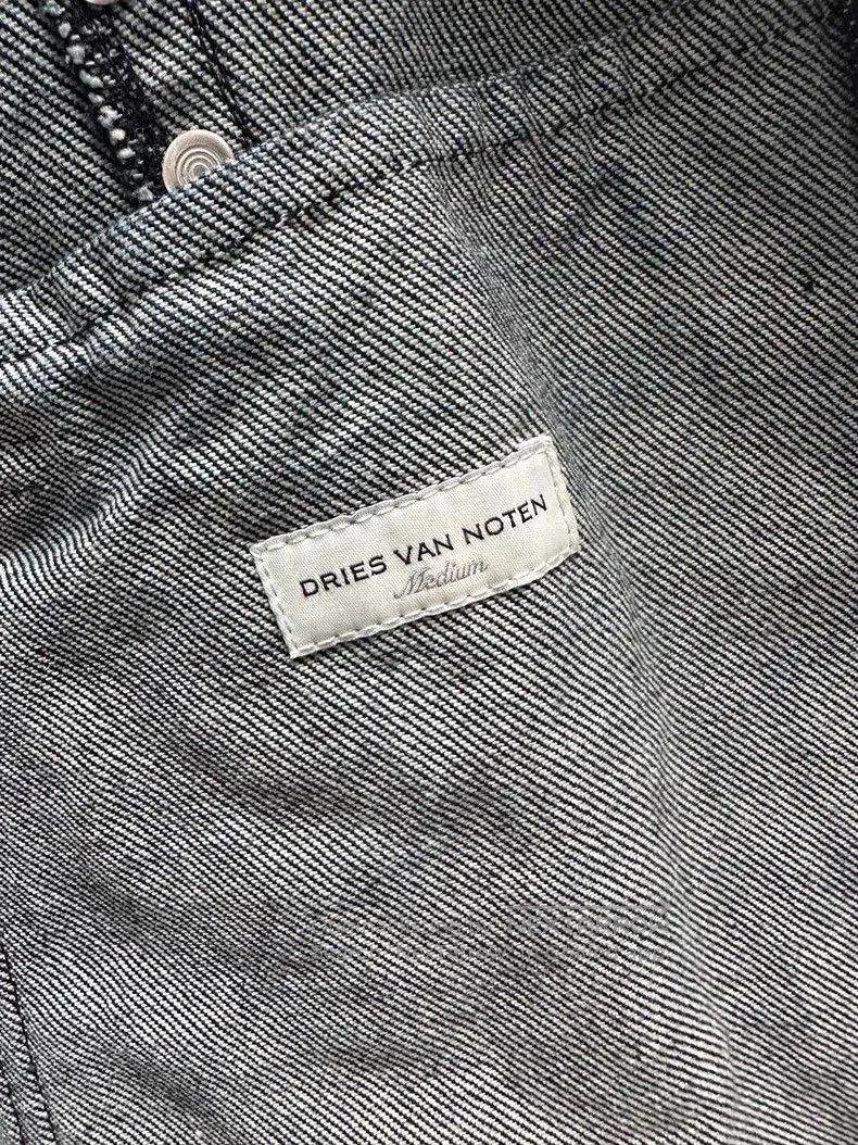 Dries Van Noten Dries Van Noten Men's Studded Denim Jacket. Size US L / EU 52-54 / 3 - 3 Thumbnail
