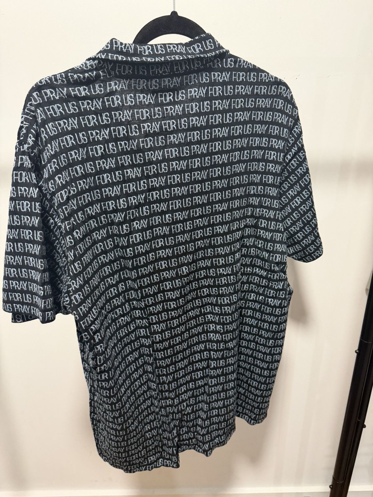 Supreme Supreme ‘Pray for Us’ Polo Shirt Size US XL / EU 56 / 4 - 2 Thumbnail