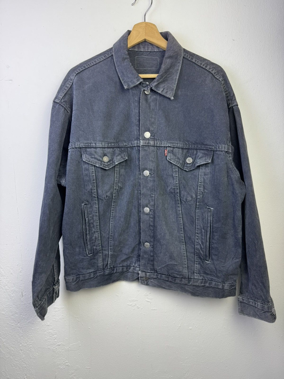 Levi's vintage 80s Levi's Trucker Jacket Size US L / EU 52-54 / 3 - 1 Thumbnail