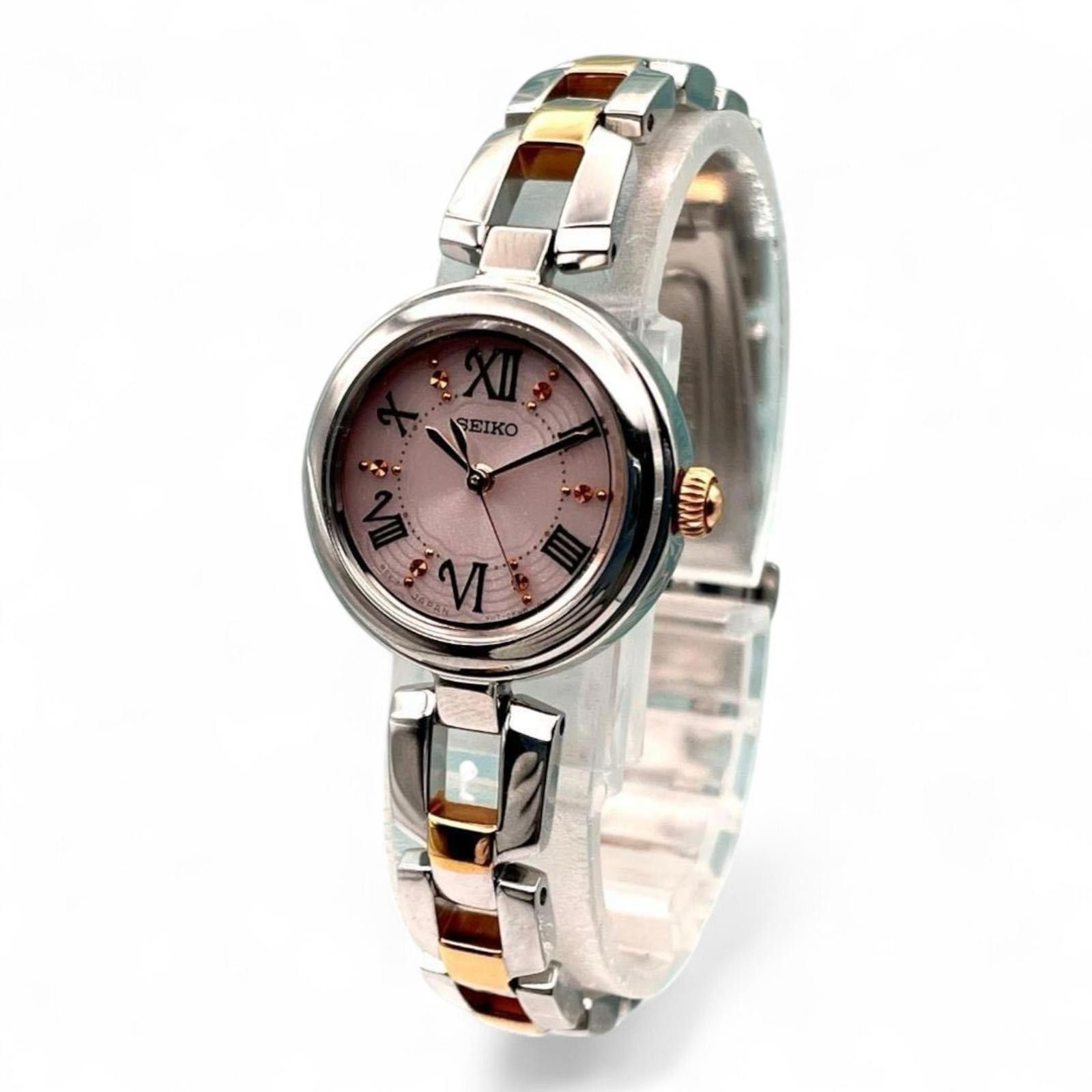 Seiko Seiko - Women's Two-Tone Stainless Steel Watch Size ONE SIZE - 1 Thumbnail
