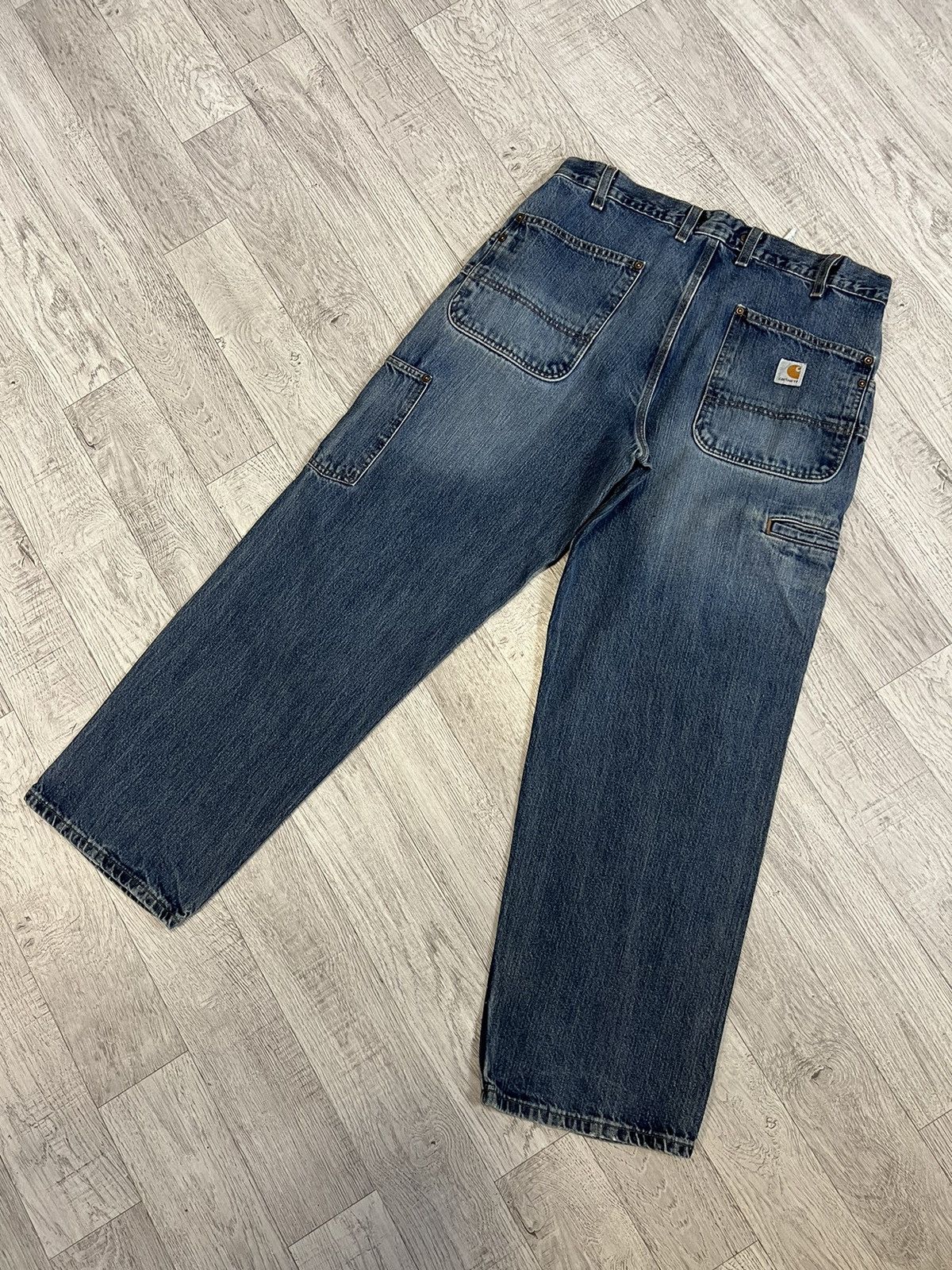 Carhartt Carhartt work vintage jeans Size US 35 - 1 Thumbnail