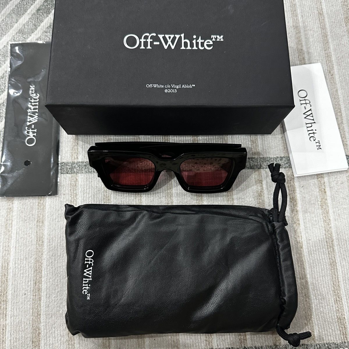 Off-White OFF-WHITE VIRGIL SUNGLASSES Size ONE SIZE - 2 Thumbnail